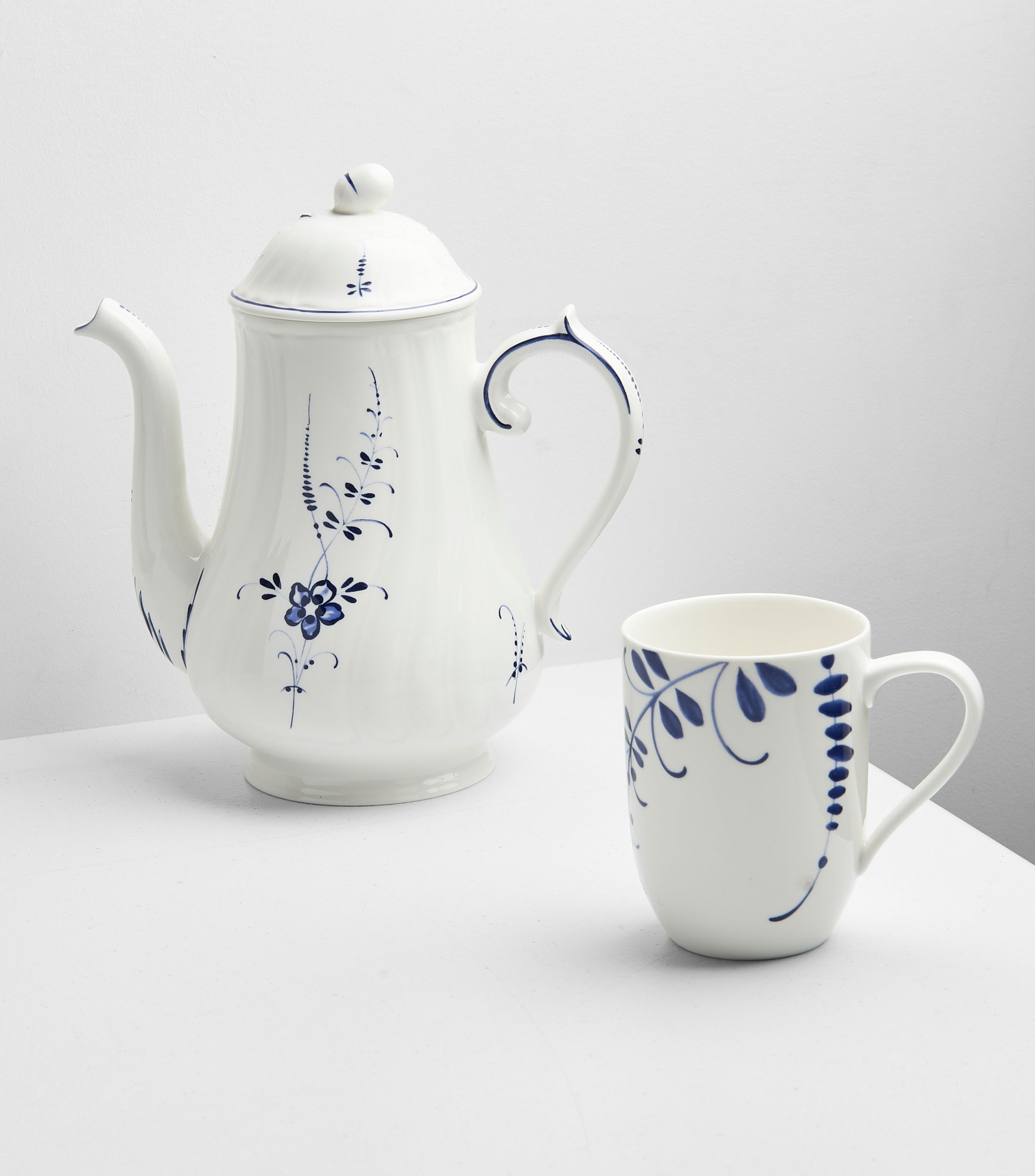 Taza Jarra Vieux Luxembou Brindille con Hojas
