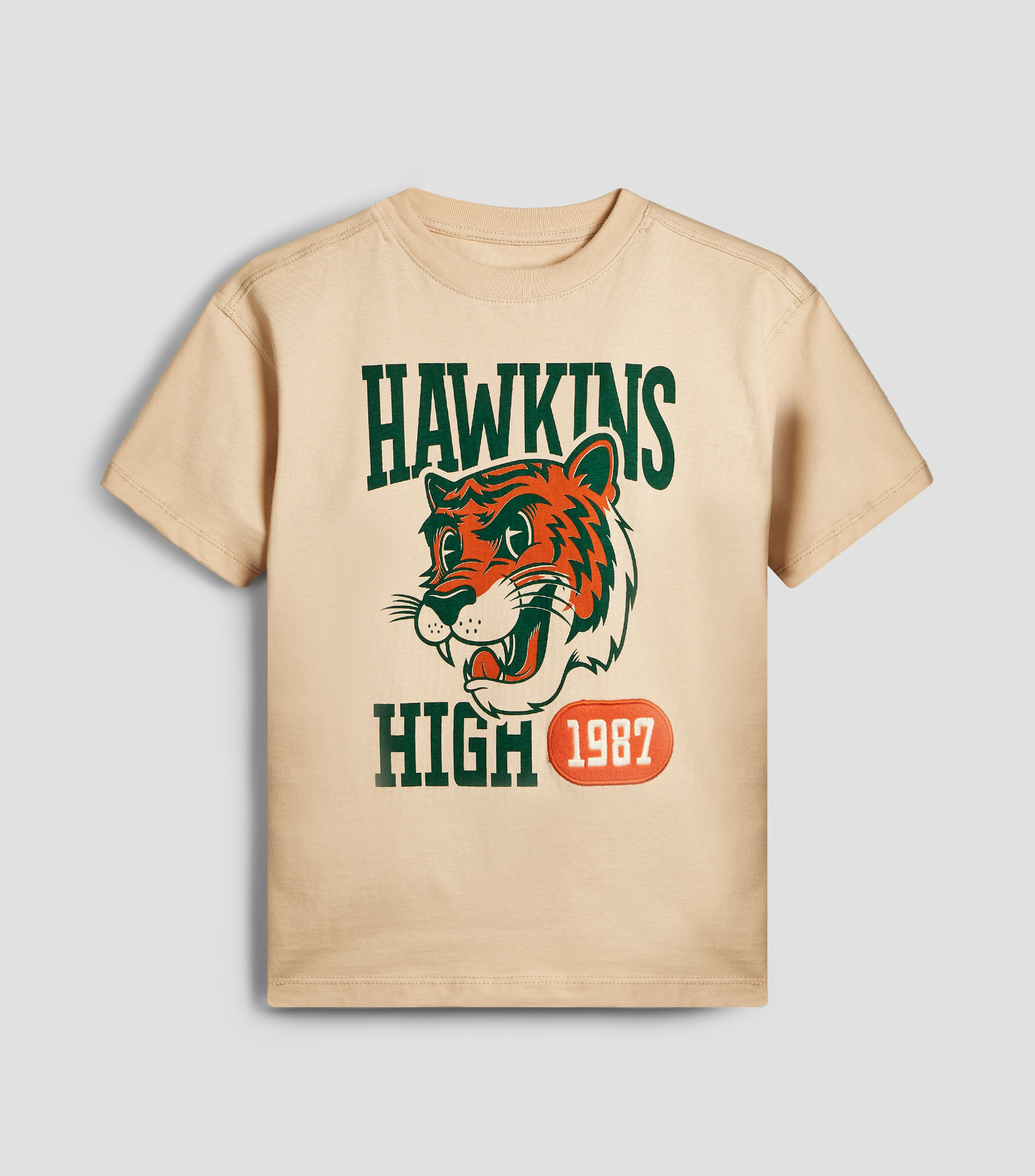 Playera cuello redondo manga corta Stranger Things Niño