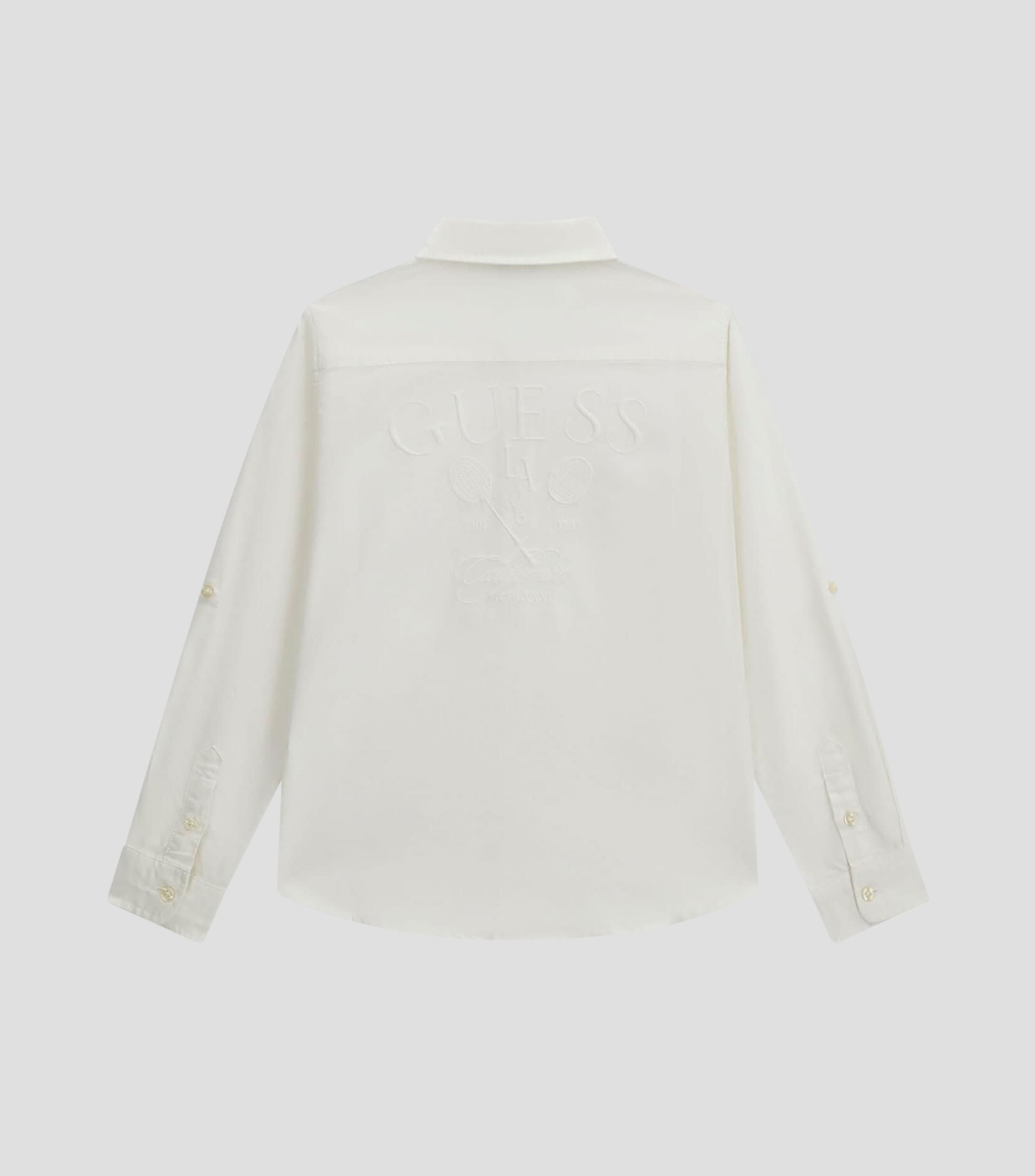 Camisa lisa manga larga Niño