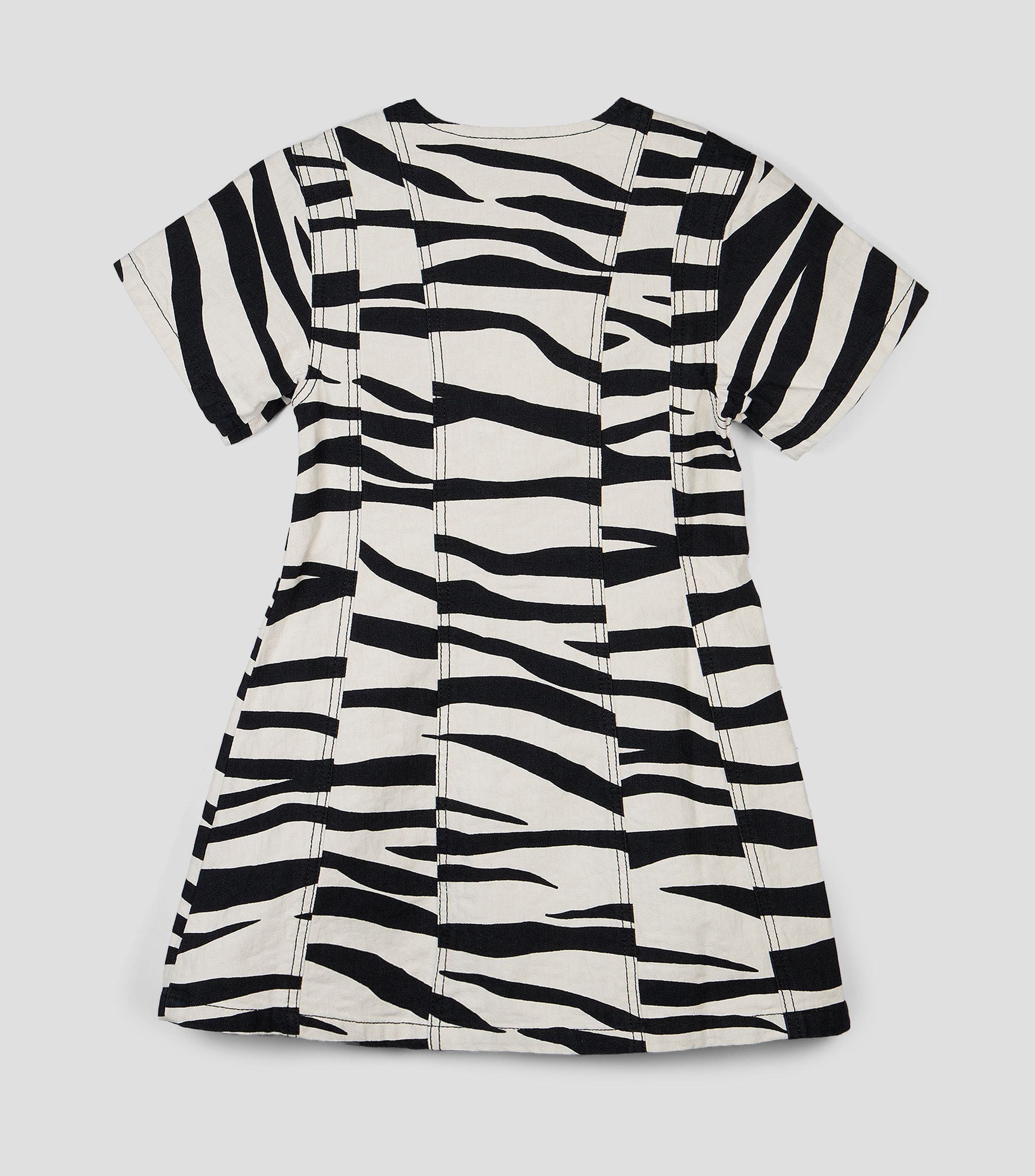 Vestido con franjas Niña
