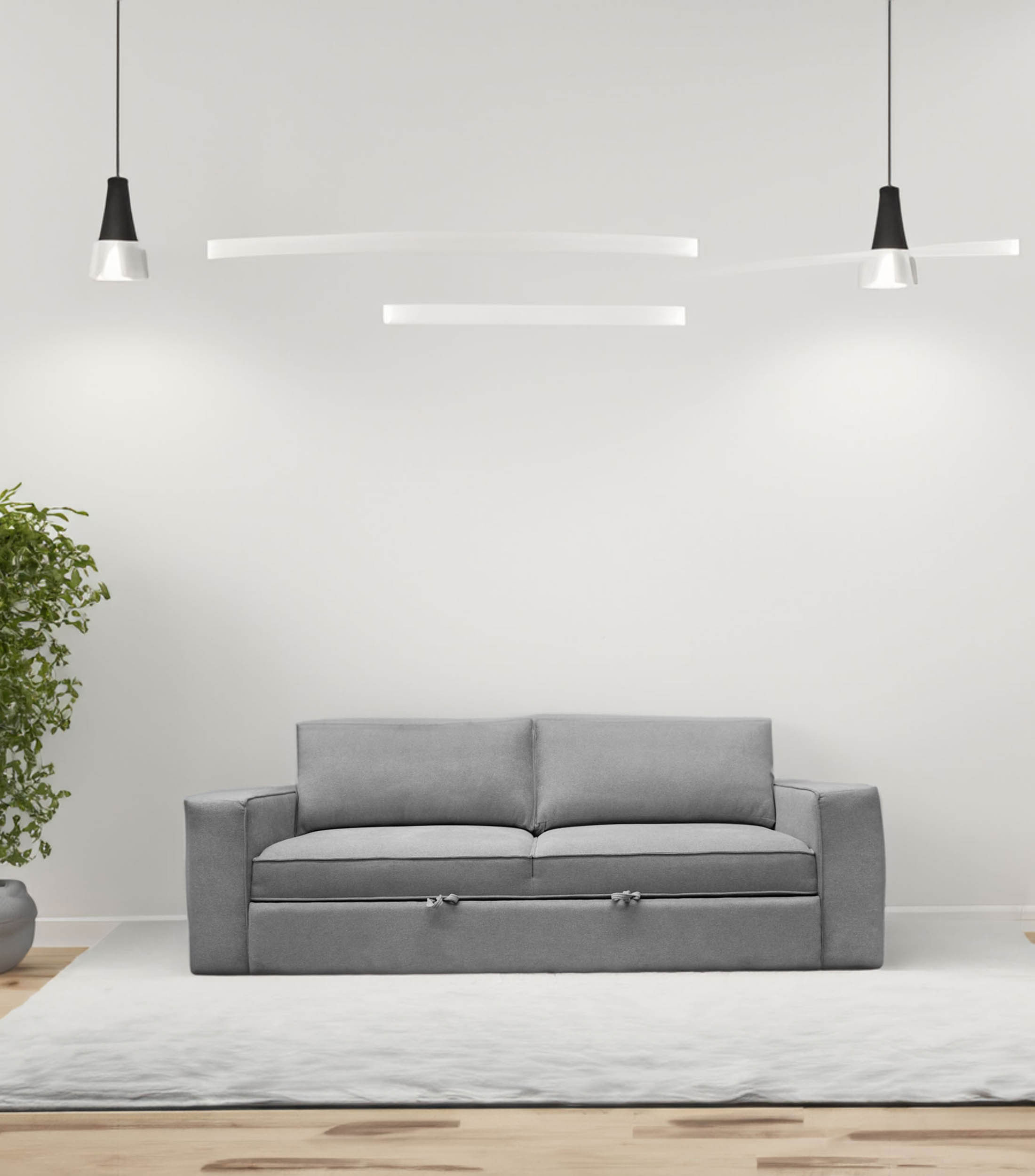 Sofá Cama Crown Gris