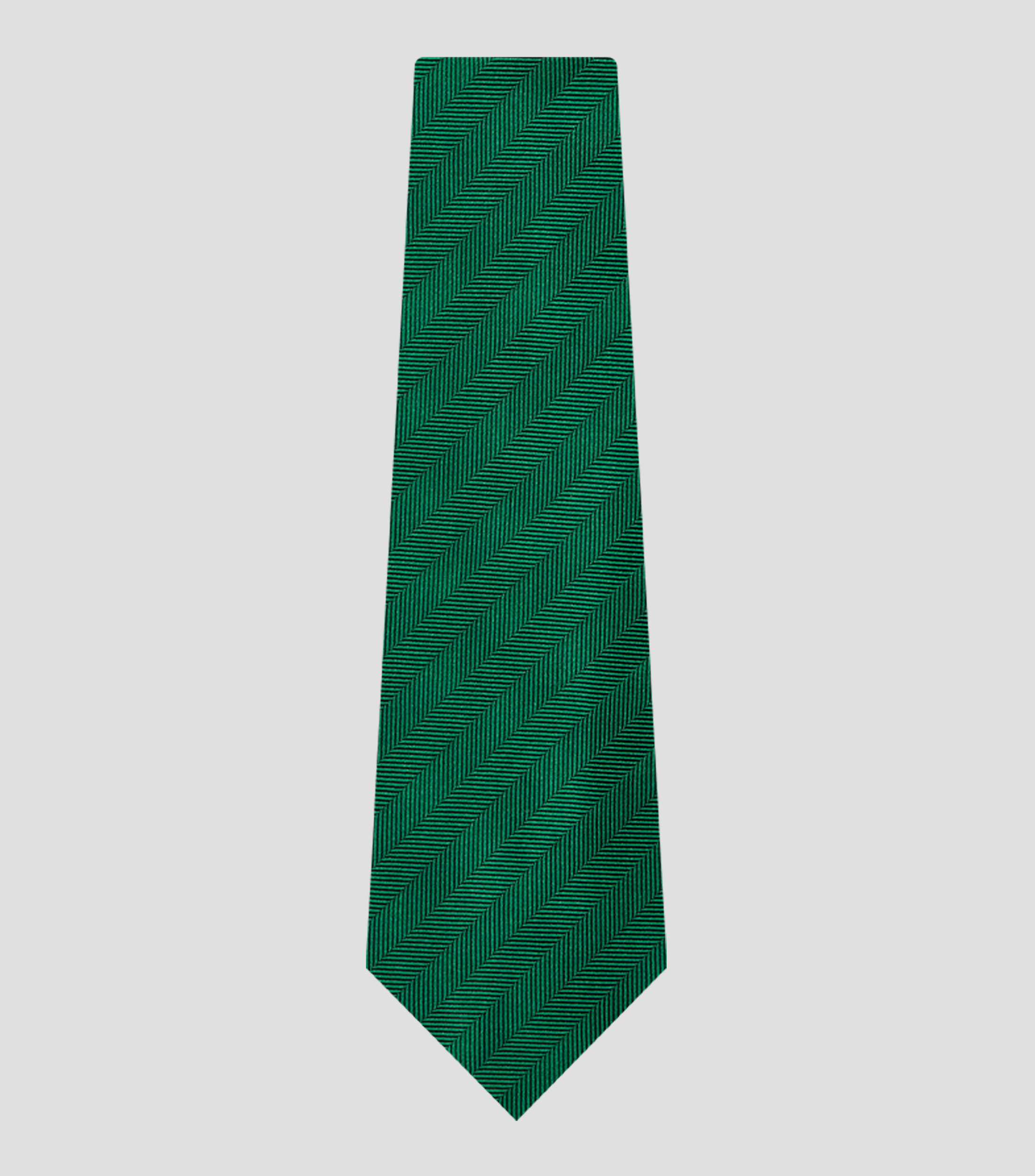 Corbata ancha de seda líneas