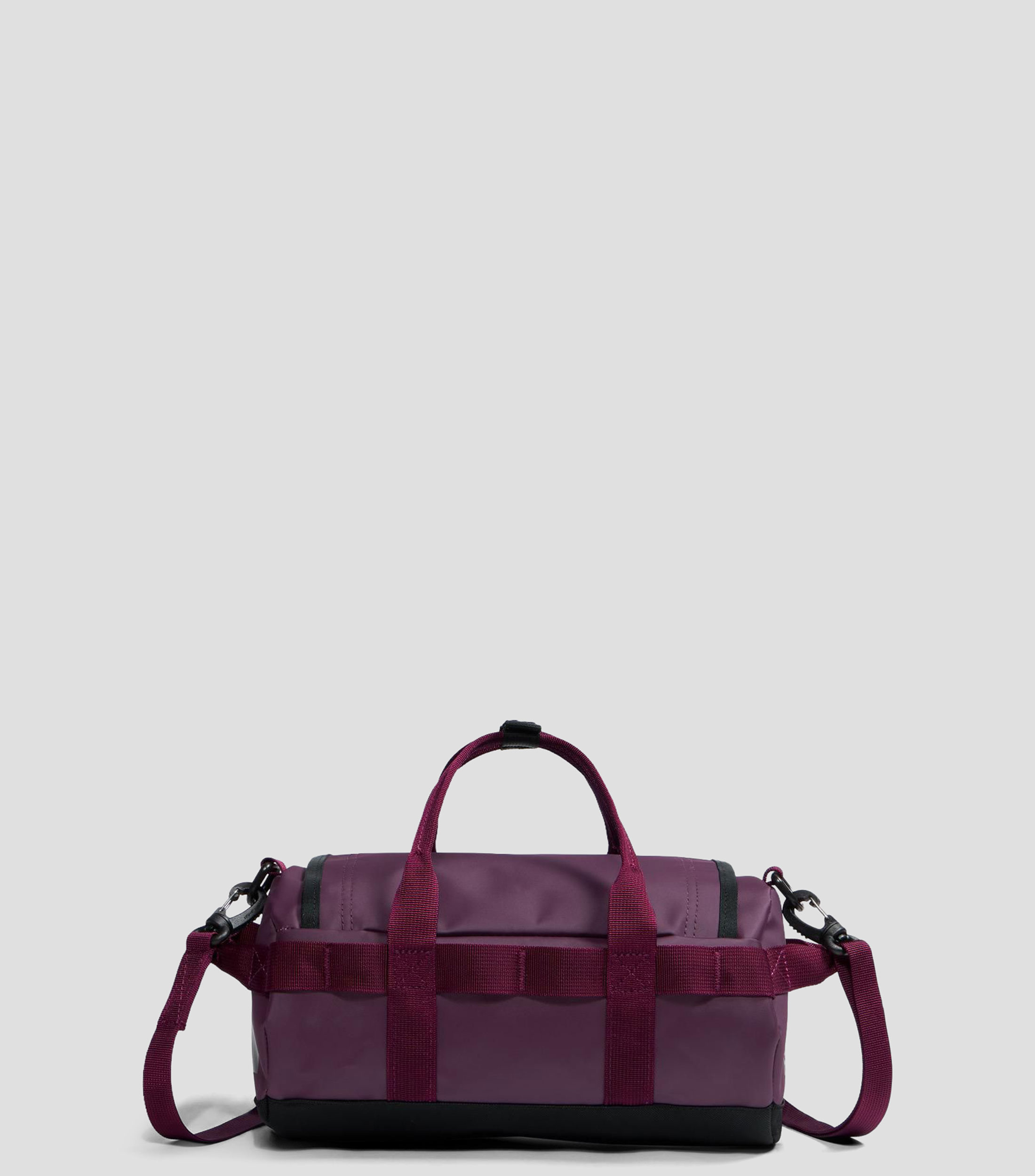 Bolsa Crossbody morada Base Camp de diseño liso Mujer