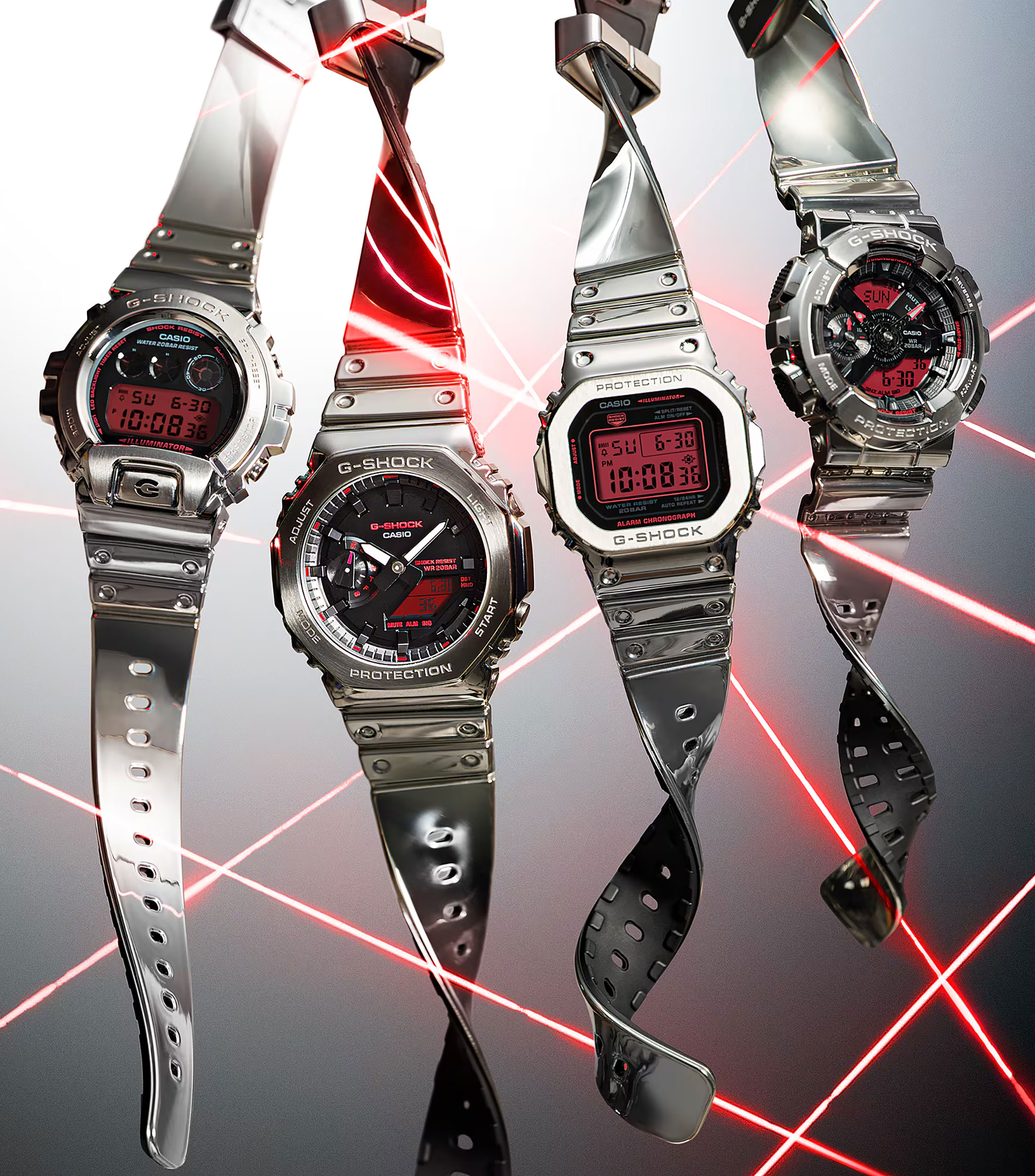 Reloj para Hombre G-SHOCK casual Plateado