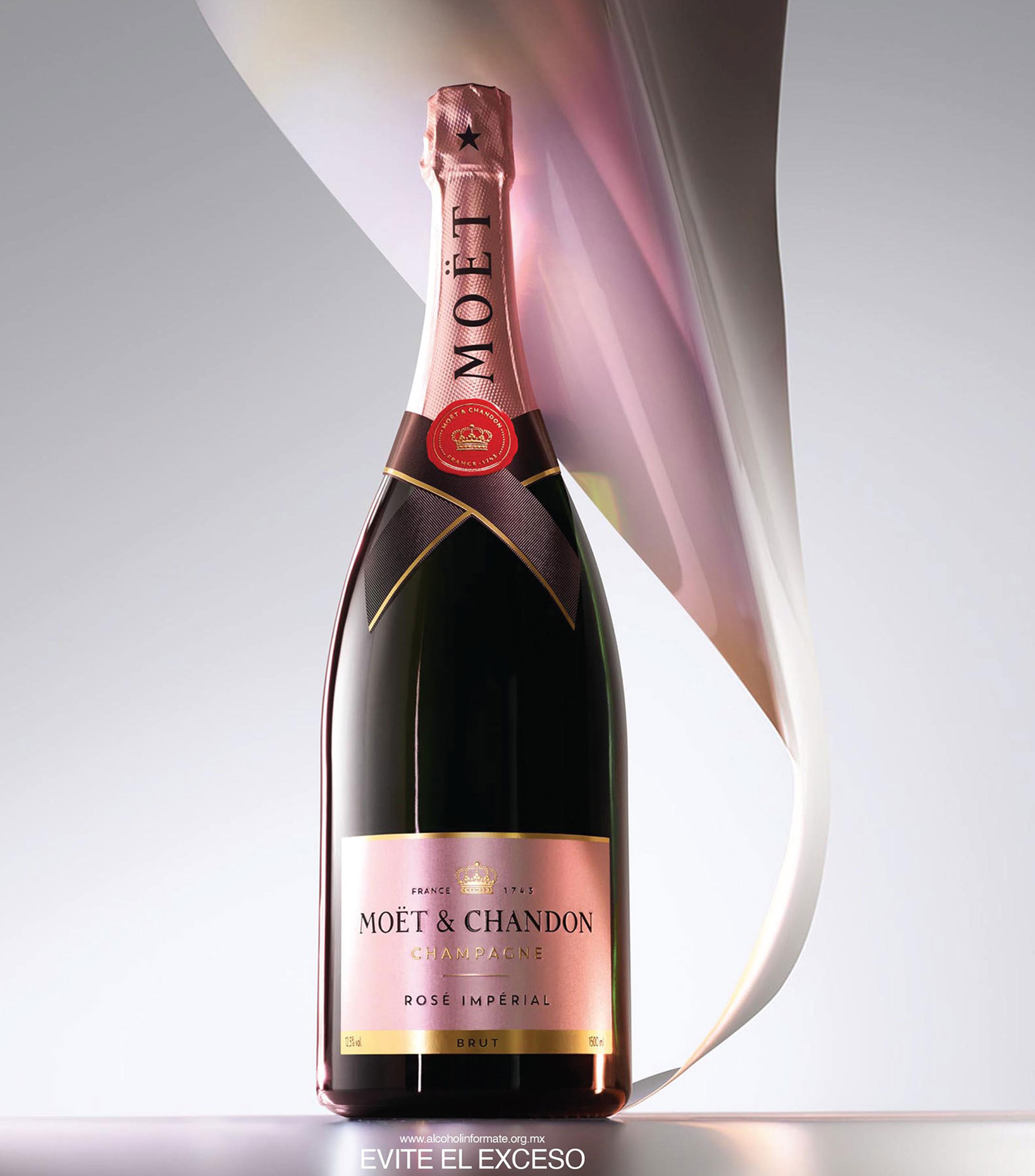 Champagne Brut Moët & Chandon Rosé Impérial 750 ml