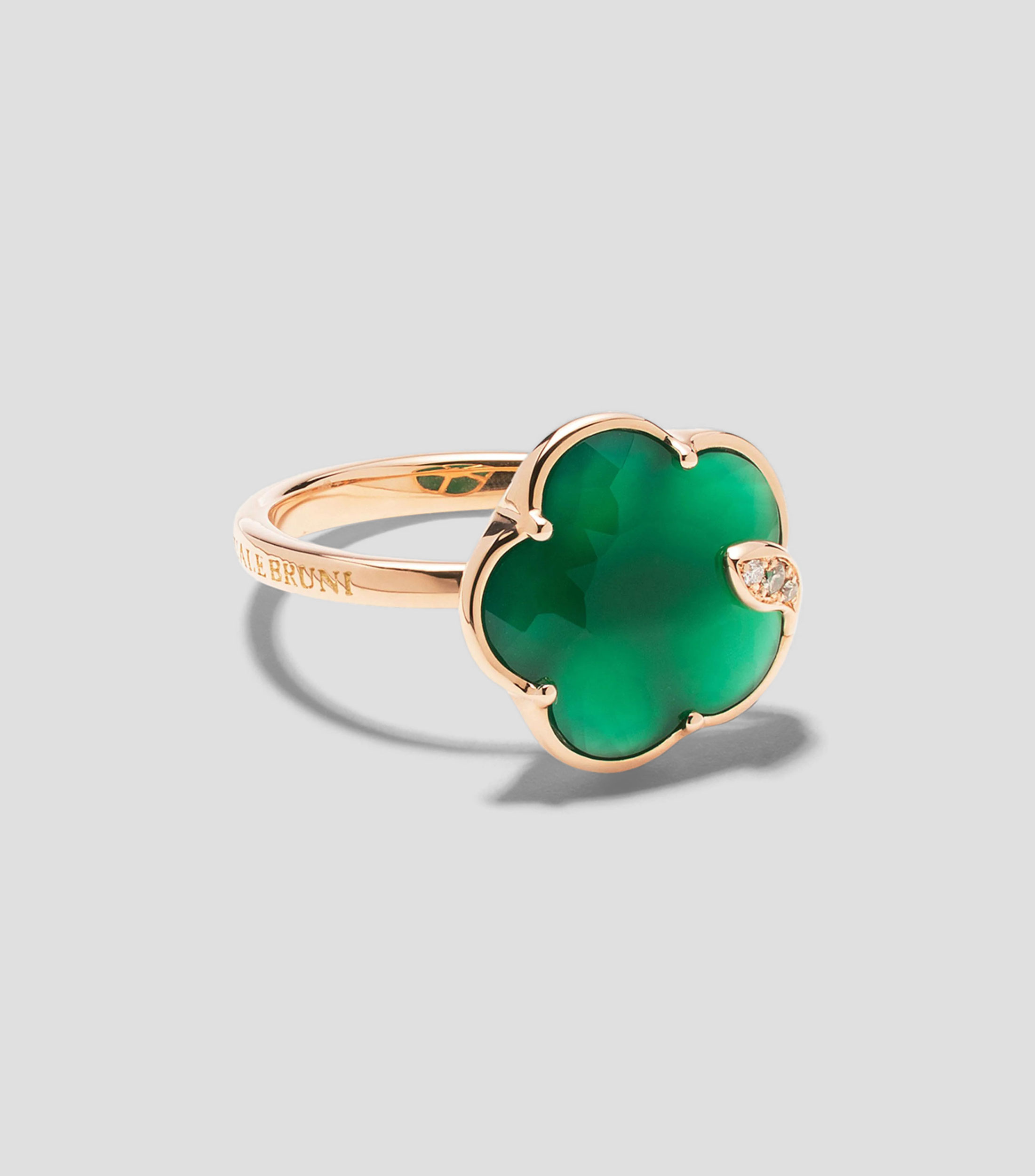 Anillo con Piedra e Incrustaciones Mujer