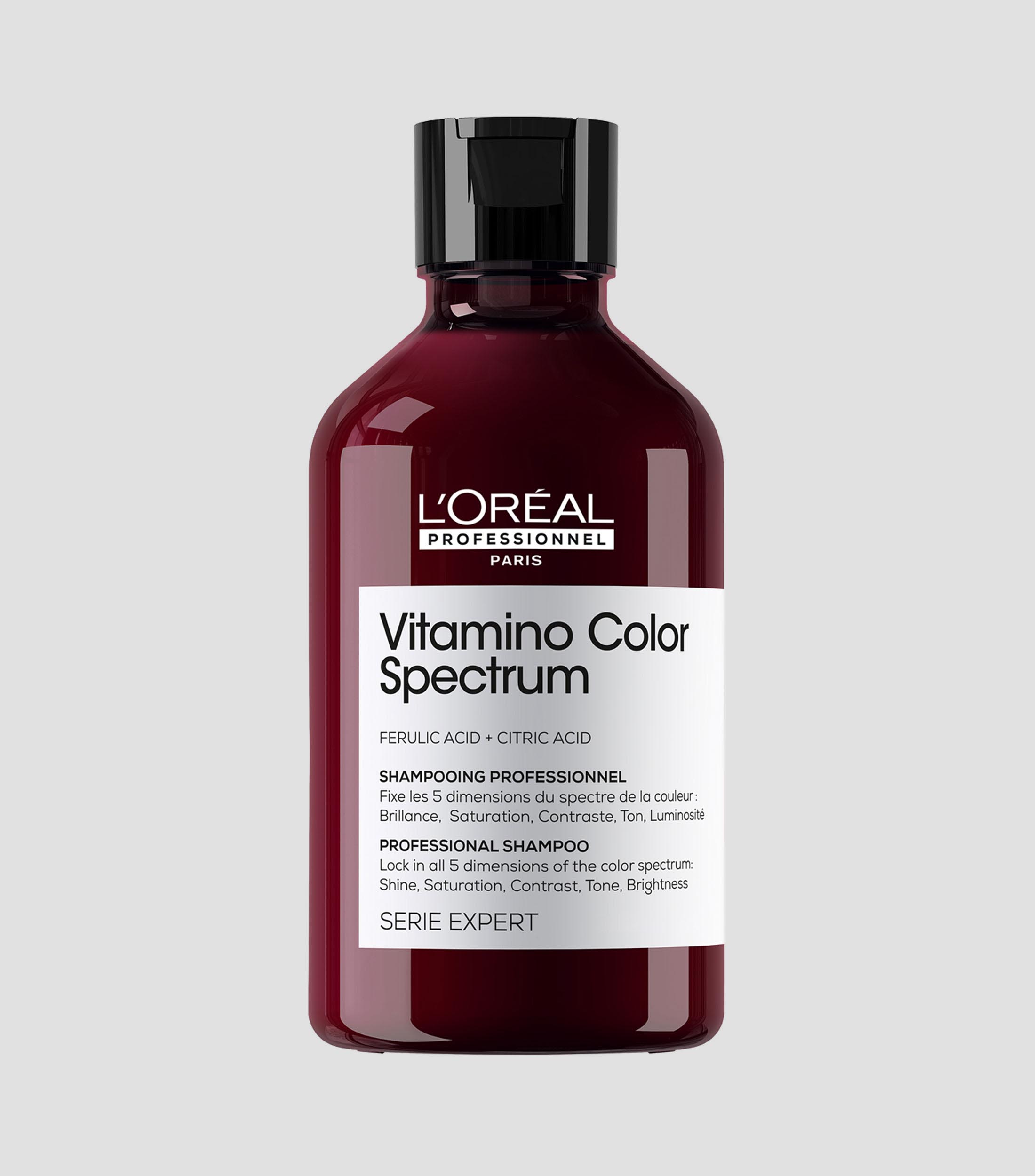 Shampoo Vitamino Color Spectrum para cabello tenido, 300 ml
