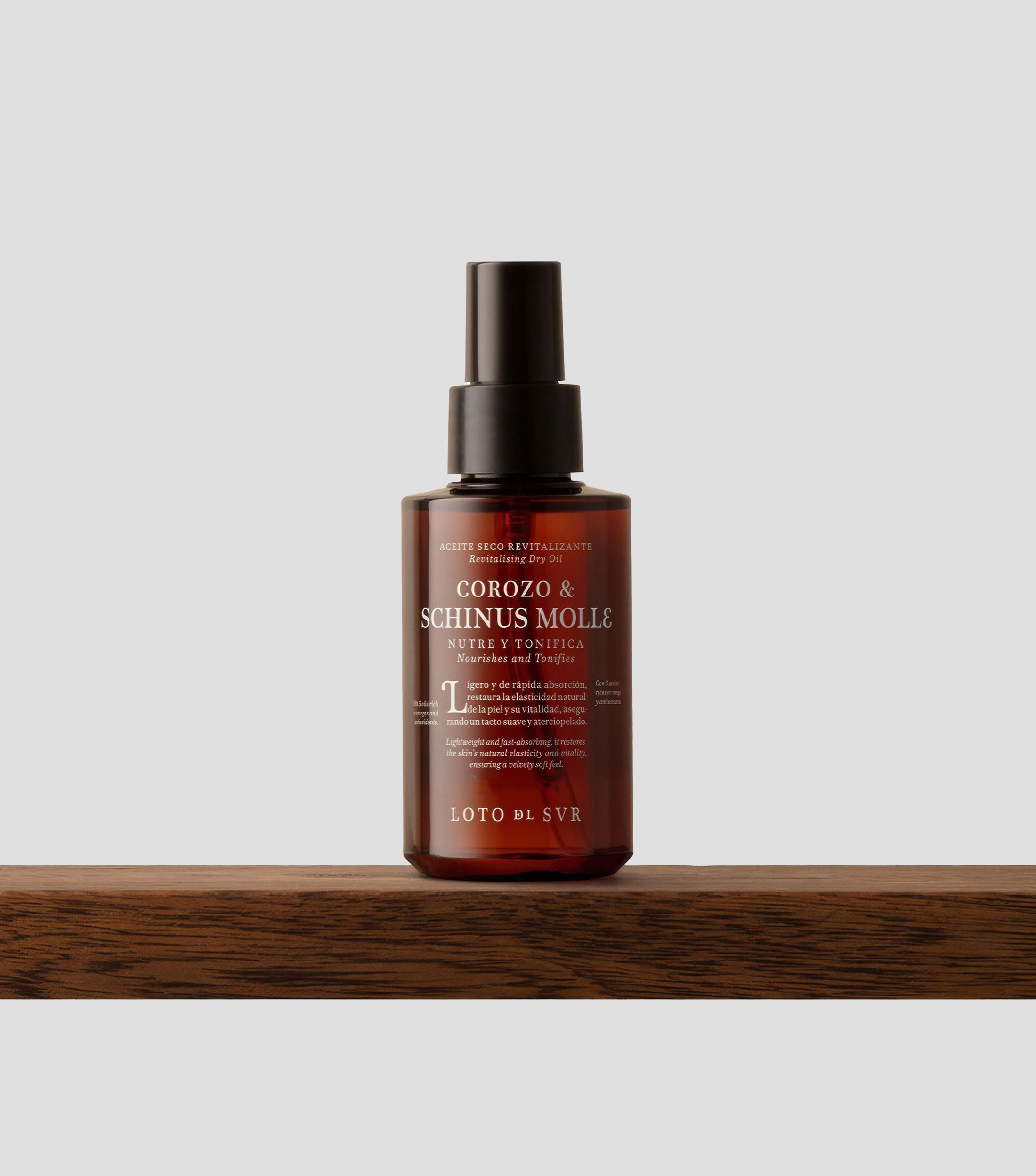 Aceite Seco Revitalizante Corozo & Schinus Molle, 100 ml