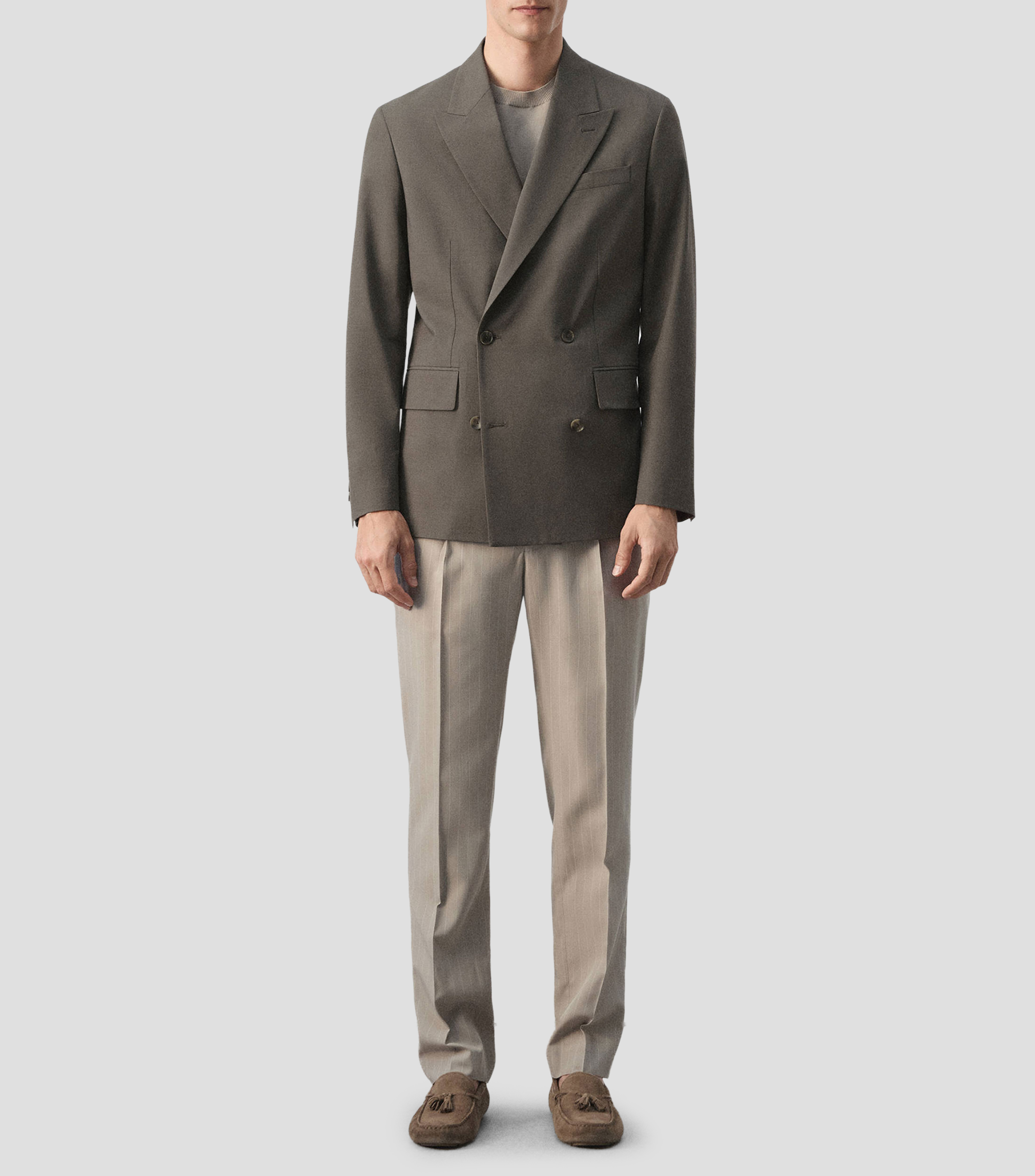 Saco liso Hombre