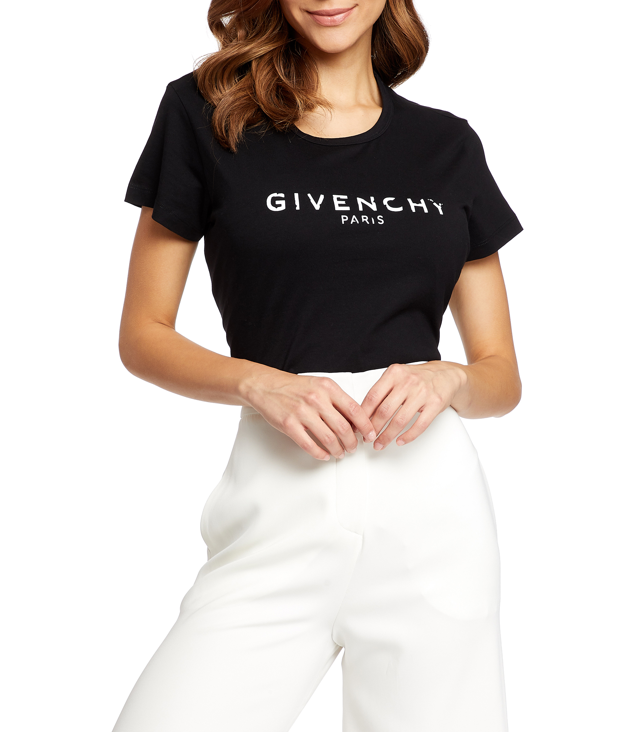 Givenchy Playera con logotipo manga corta Mujer El Palacio de Hierro