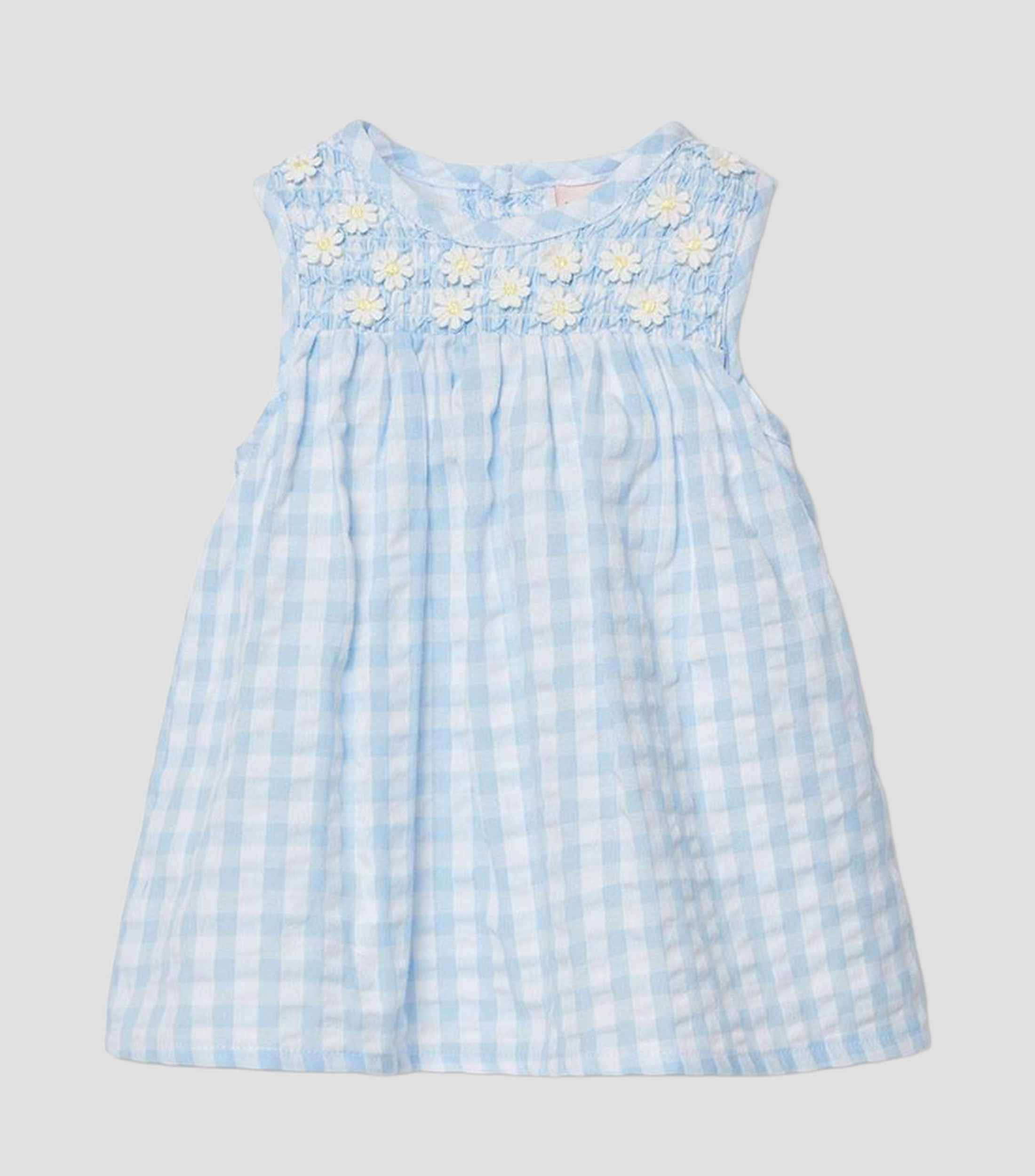 Vestido con cuadros Bebé