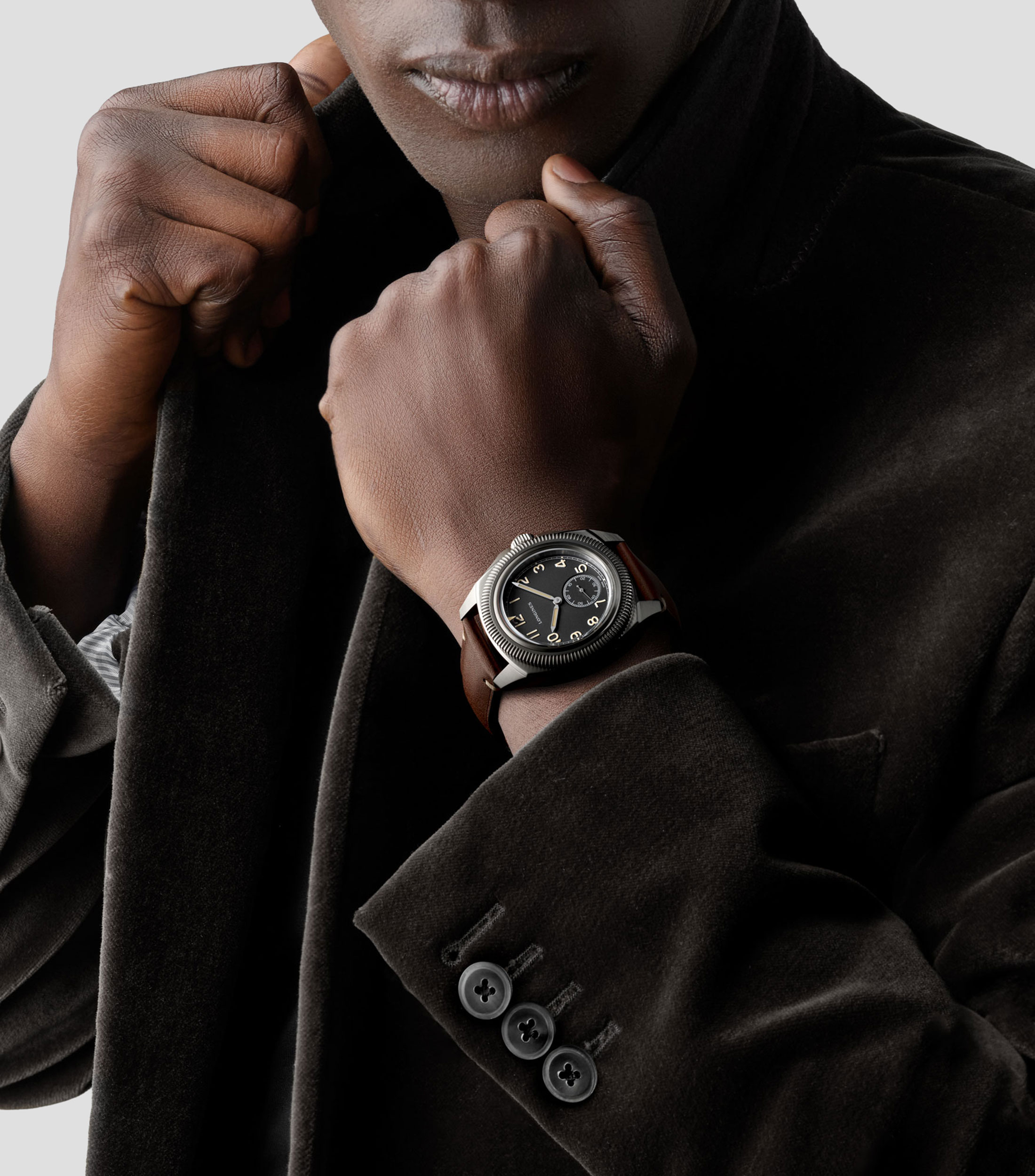Reloj para Hombre Pilot Majetek deportivo plateado