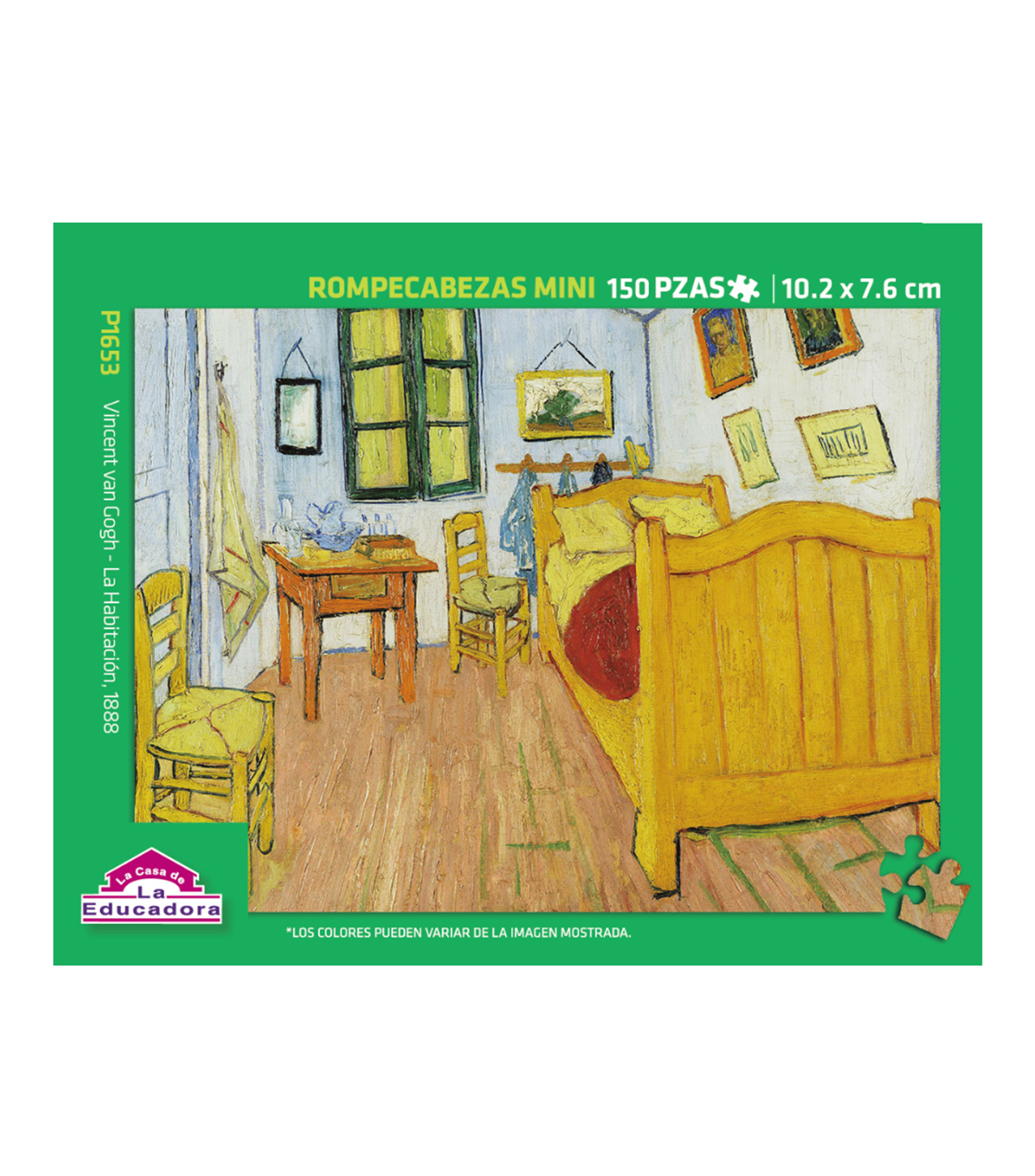 Rompecabezas Vincent Van Gogh, La Habitación 150 Piezas
