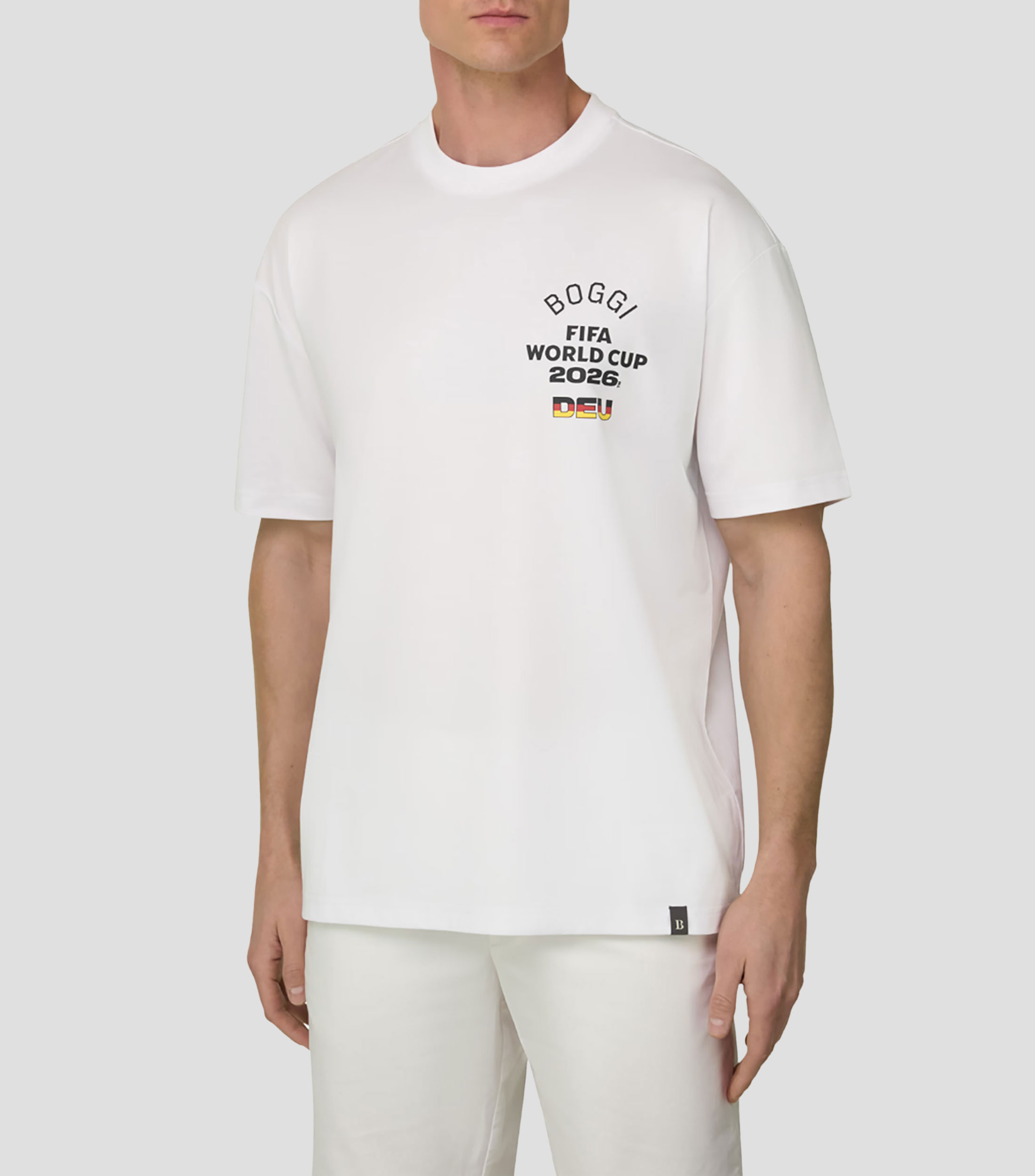 Playera cuello redondo manga corta lisa Hombre
