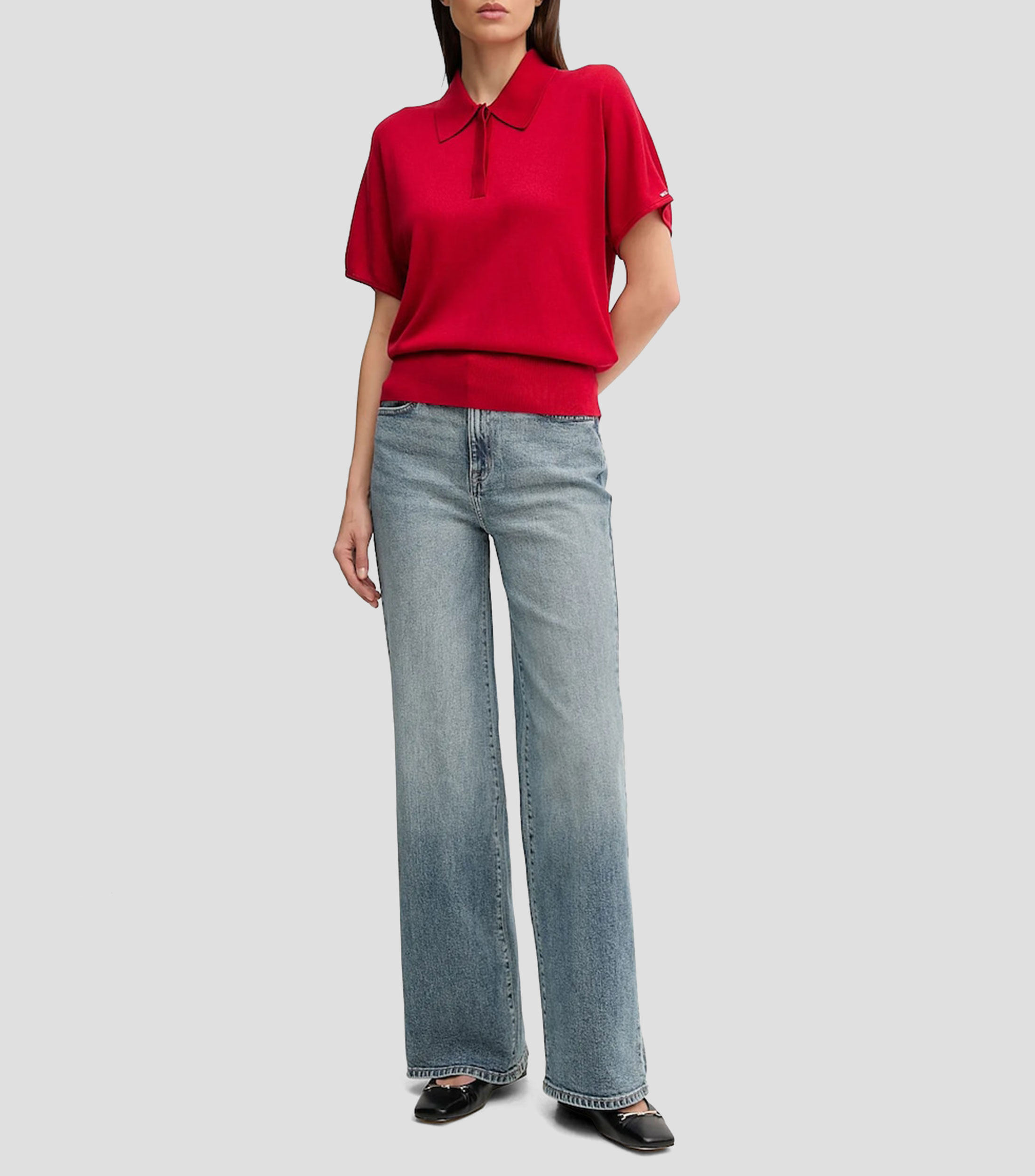 Playera Polo manga corta Mujer