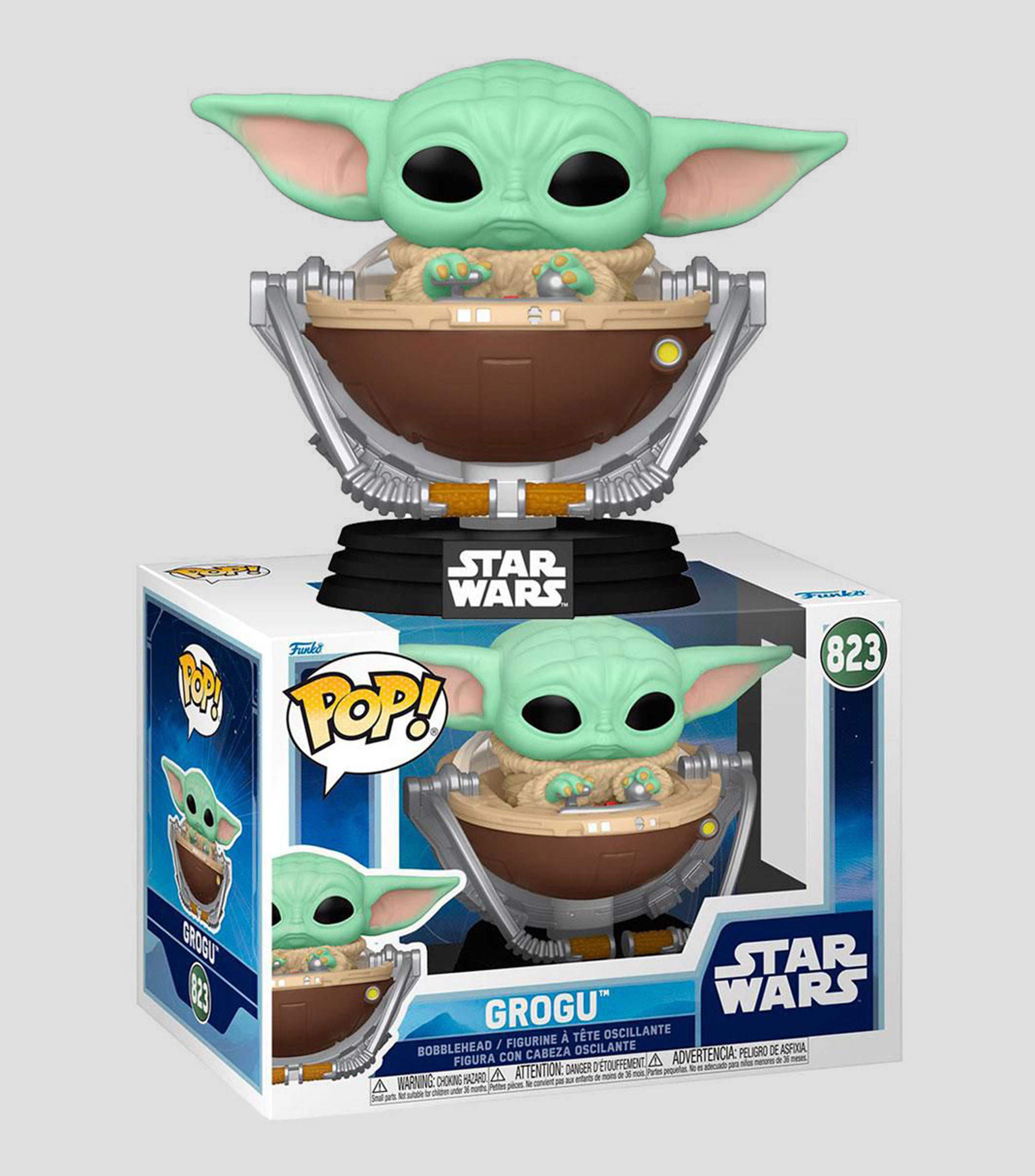 Funko Mando & Grogu – Grogu con Nueva Cápsula