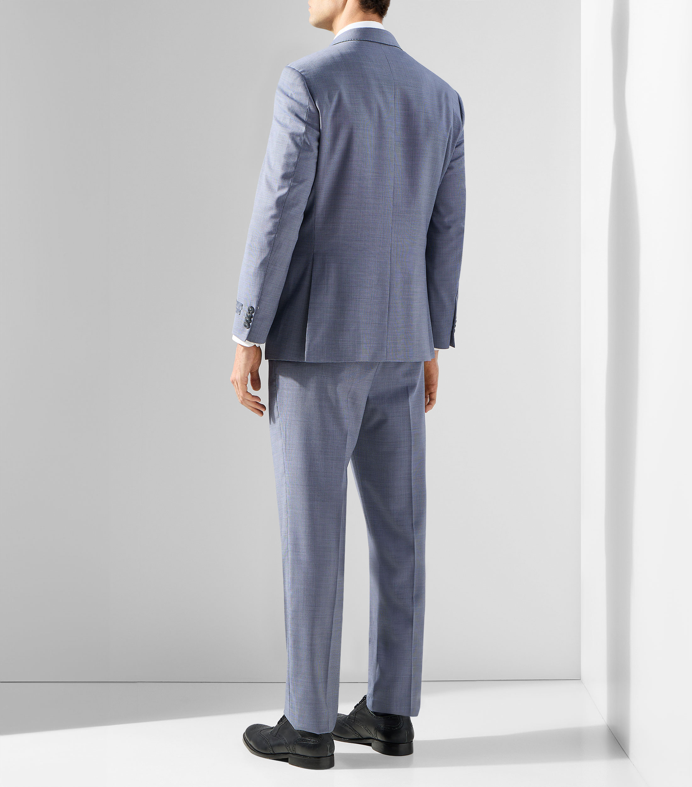 Traje de corte slim microdiseño Hombre