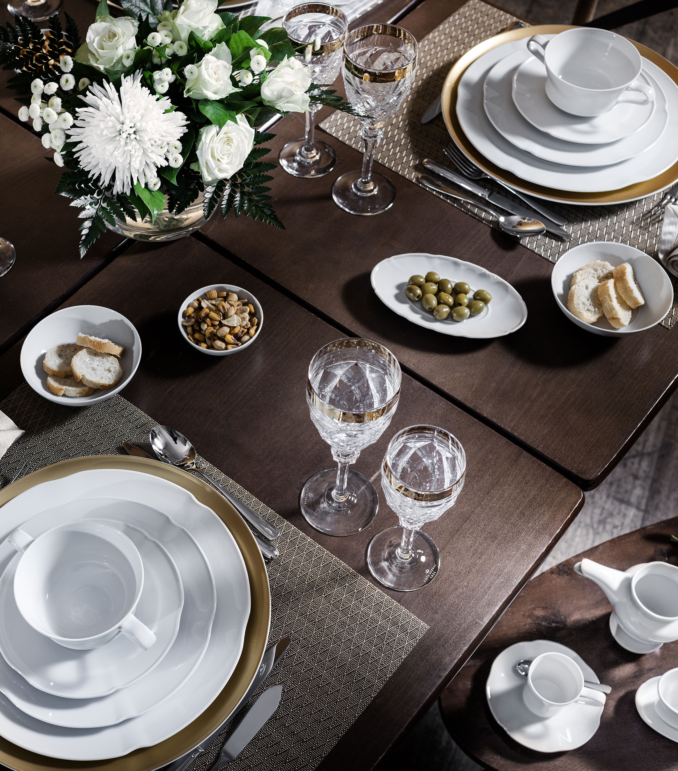 Plato Marcador Crown White