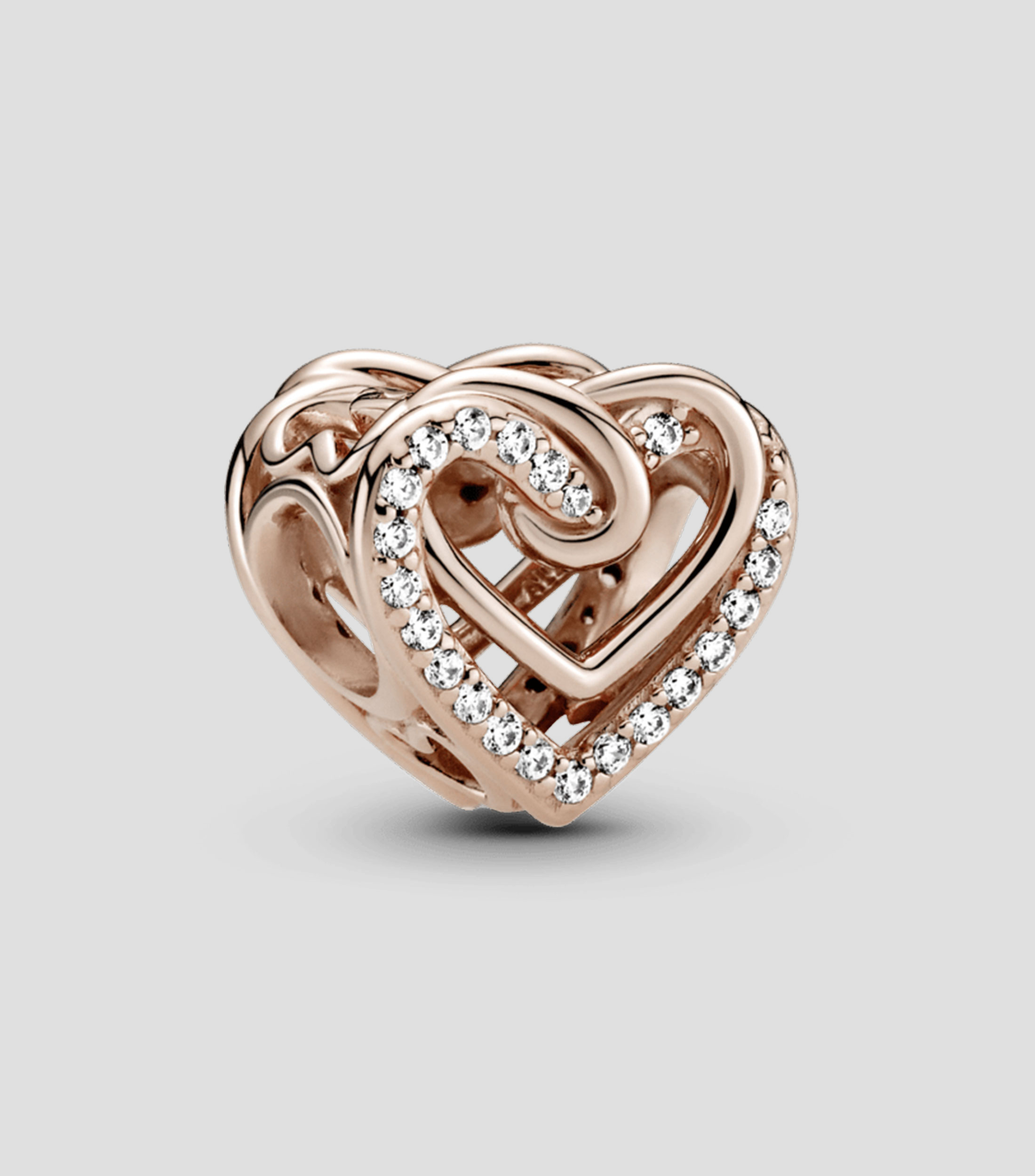 Charm Heart Pandora Rose Mujer
