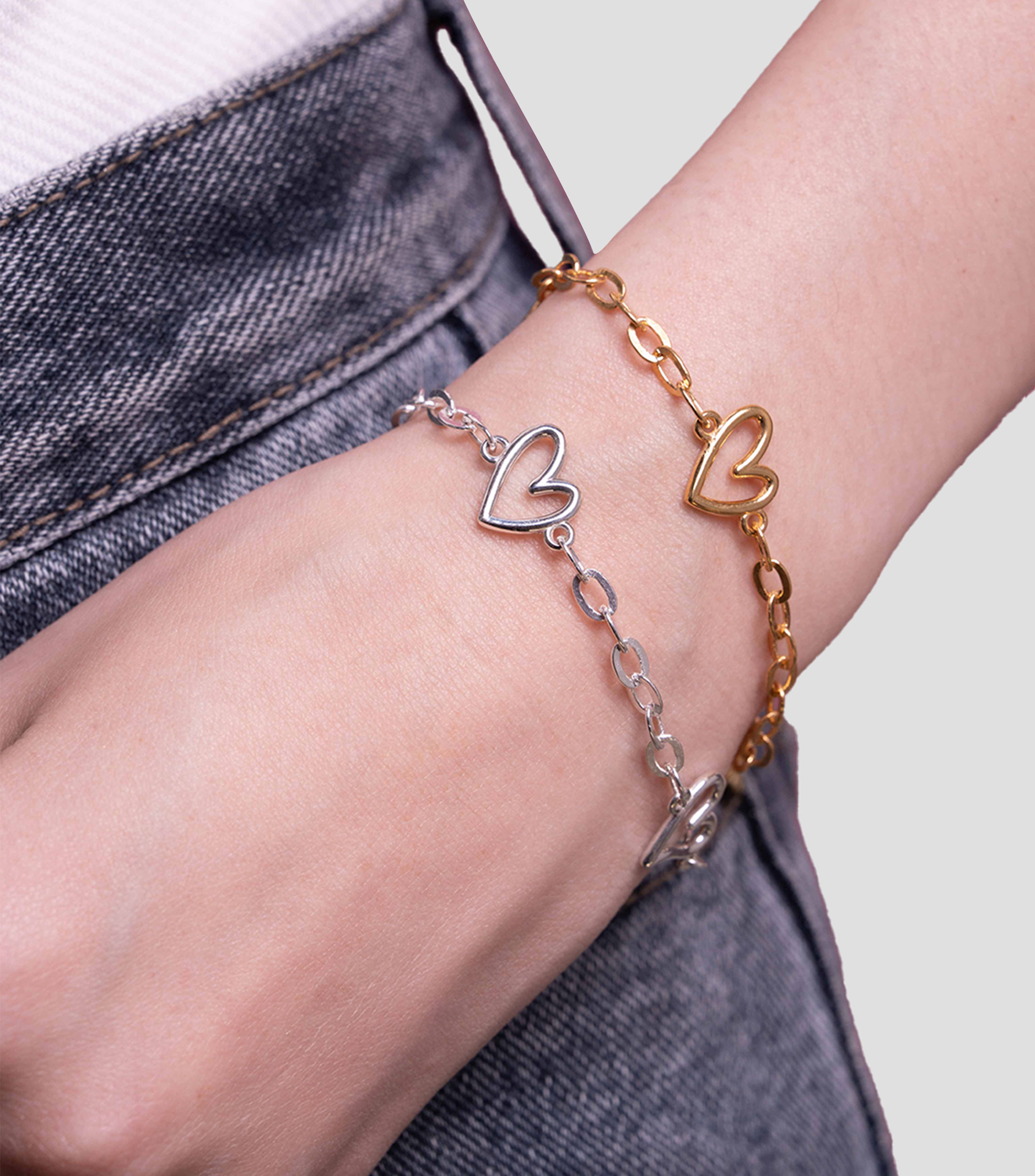 Pulsera en plata .925 Latidos Mujer