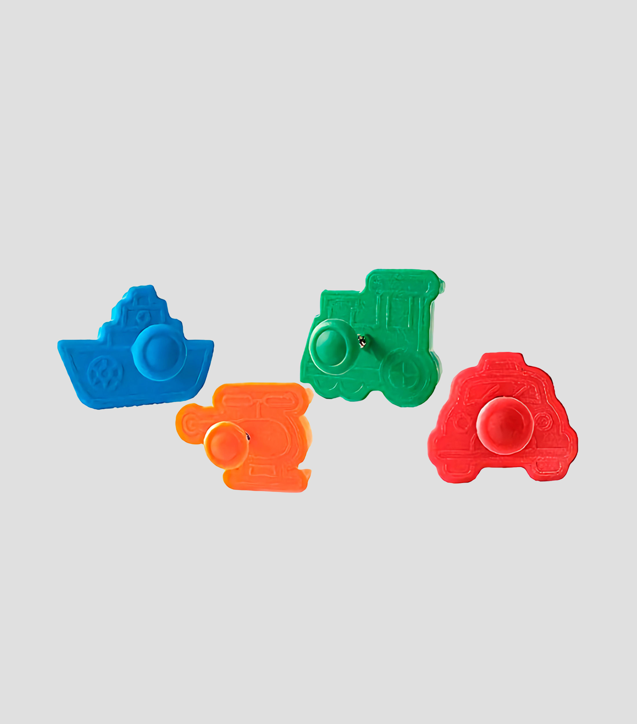 Set Cortadores 4 Piezas Nino de Acero Inoxidable