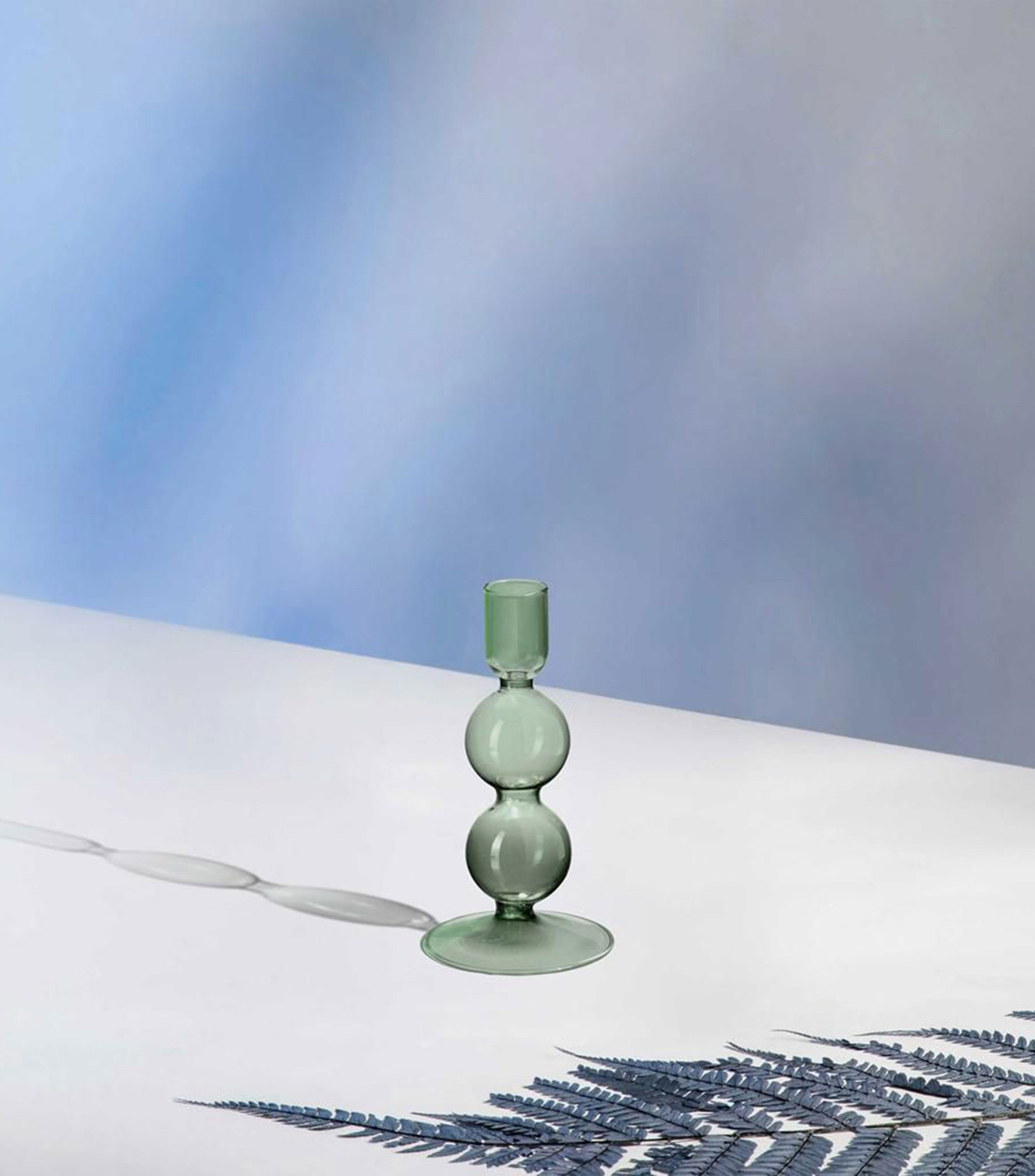 Candelero Like Home en cristal