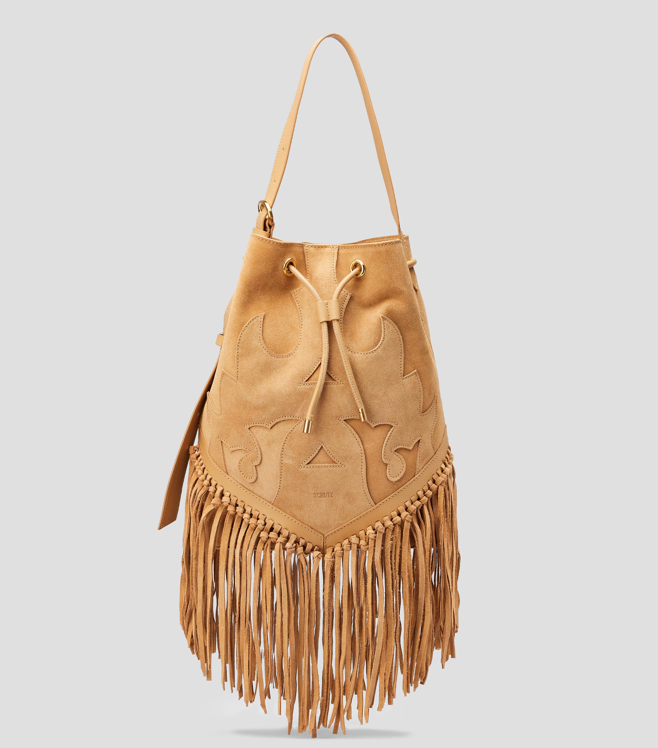 Bolsa tote café en piel Savannah lisa Mujer