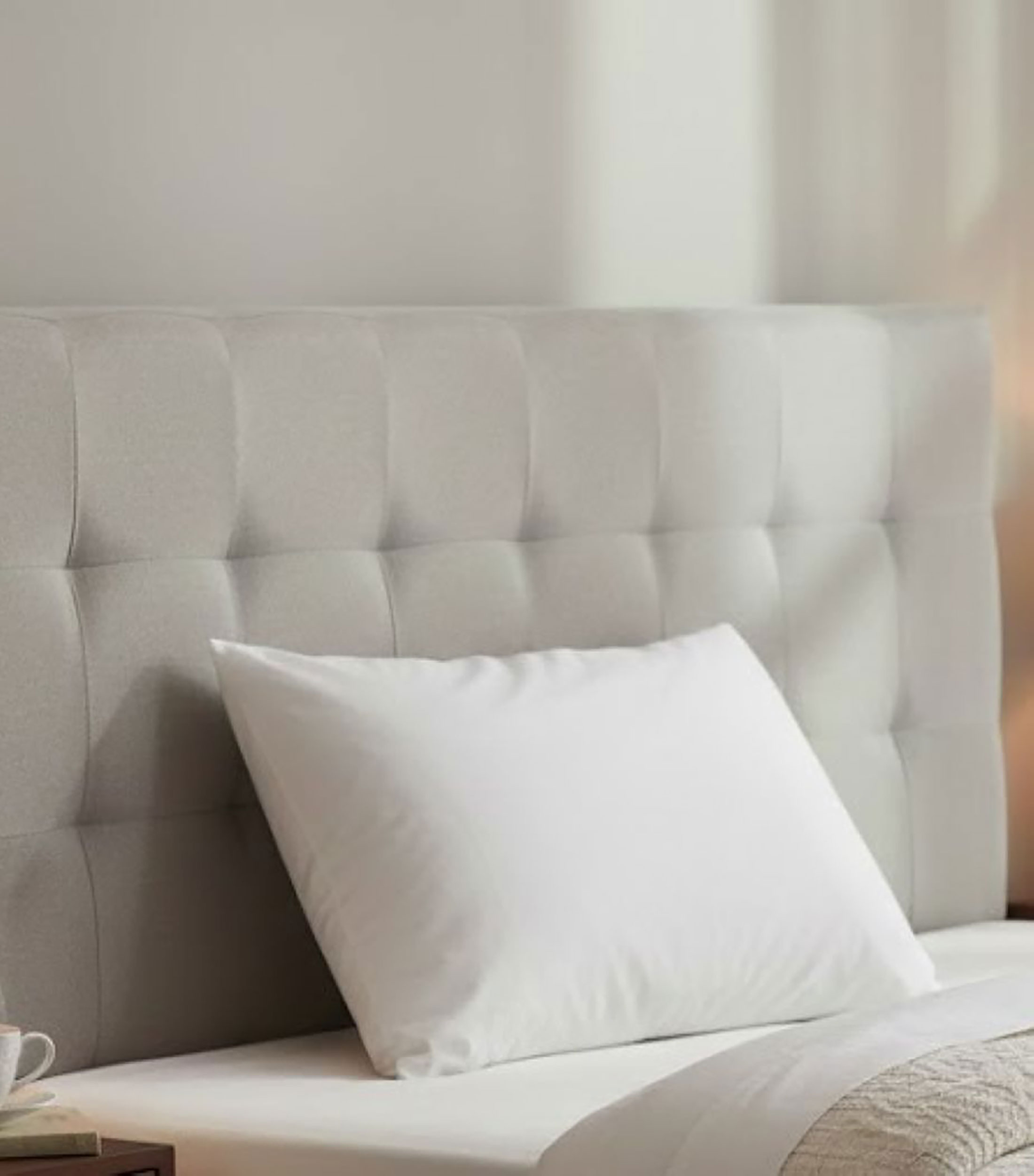 Almohada Estándar firme blanca