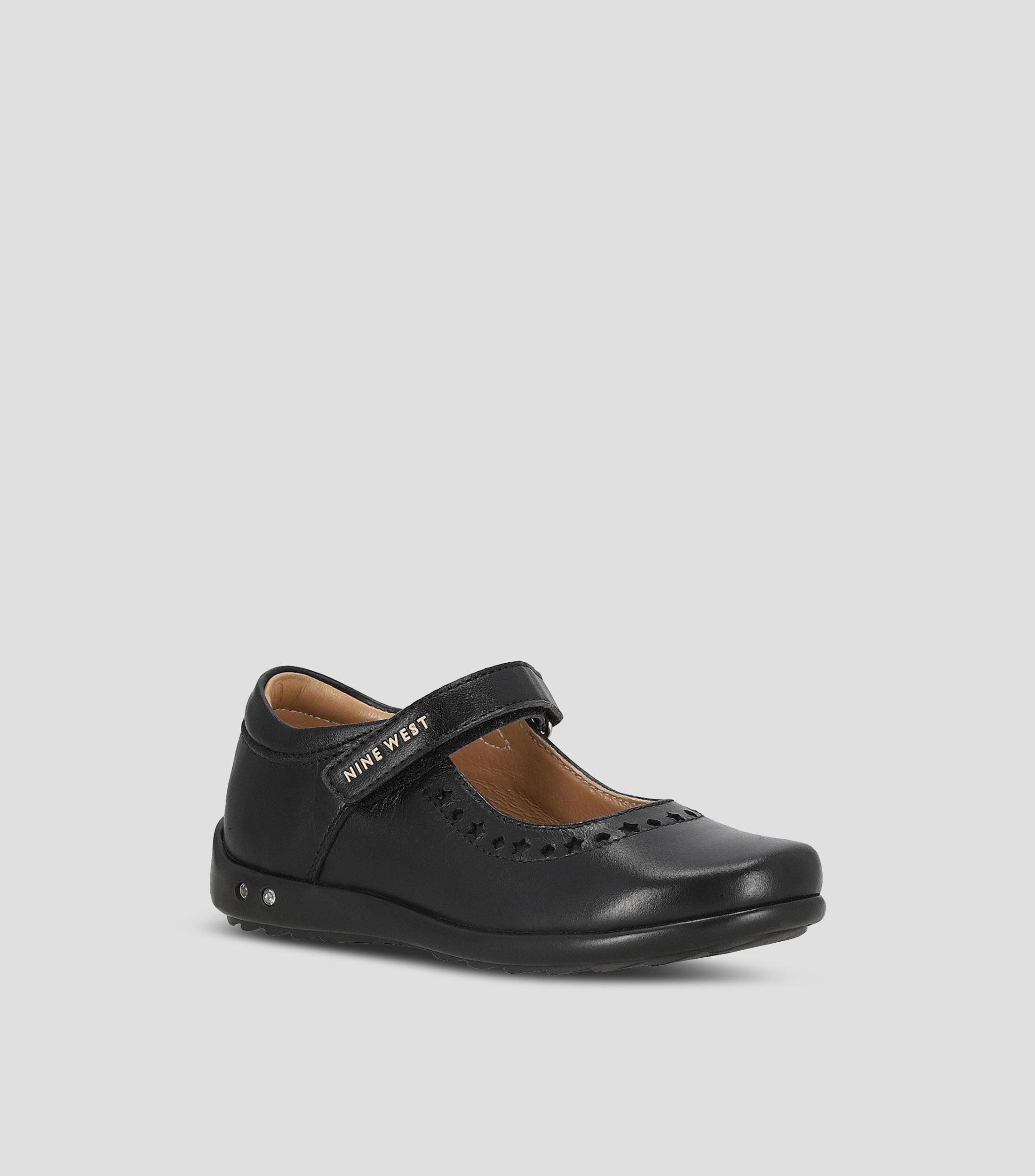 Flats con figuras en piel Niña