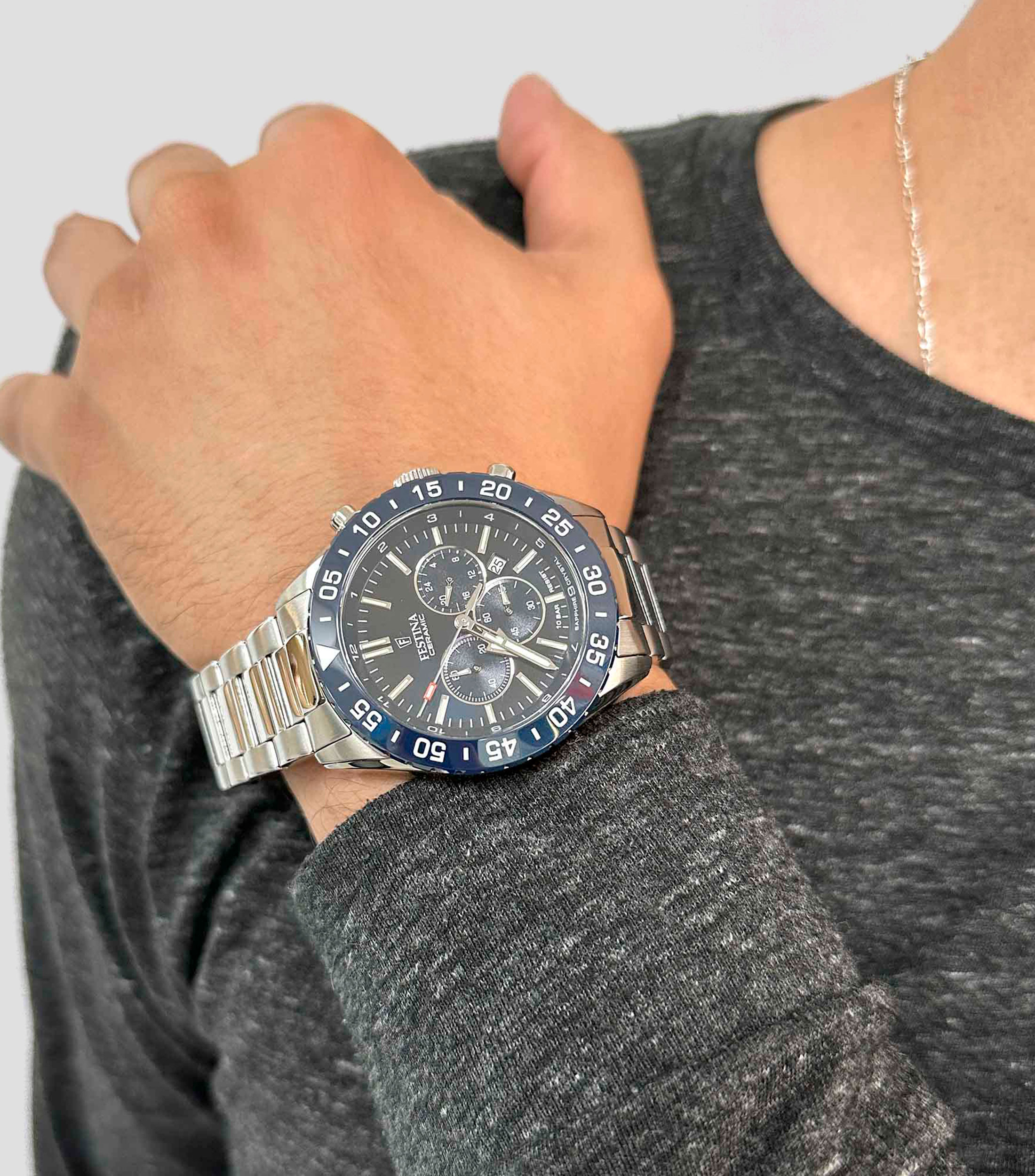 Reloj para Hombre Casual, Azul