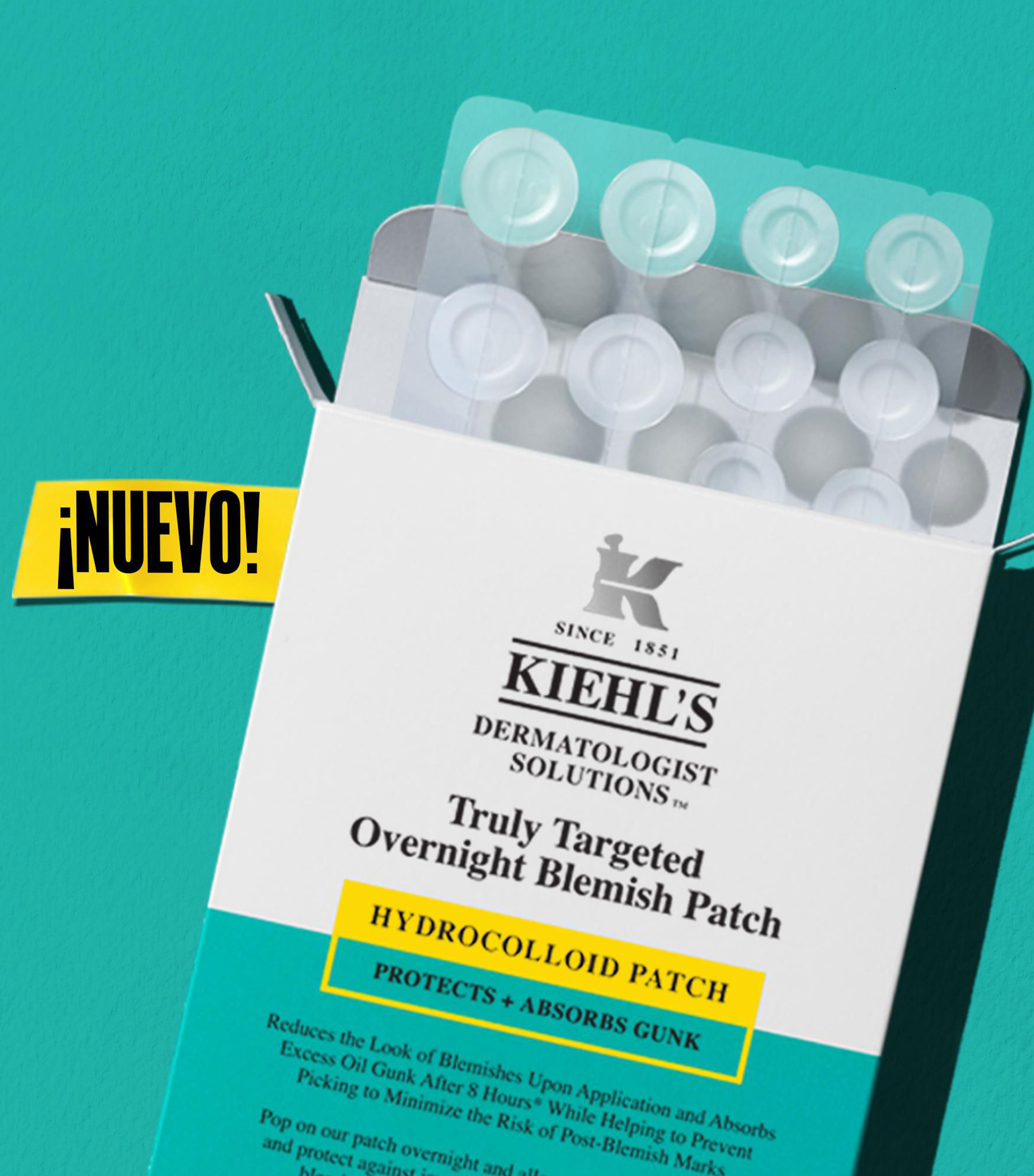 Parches Kie Acné Physical Patch, 22 piezas
