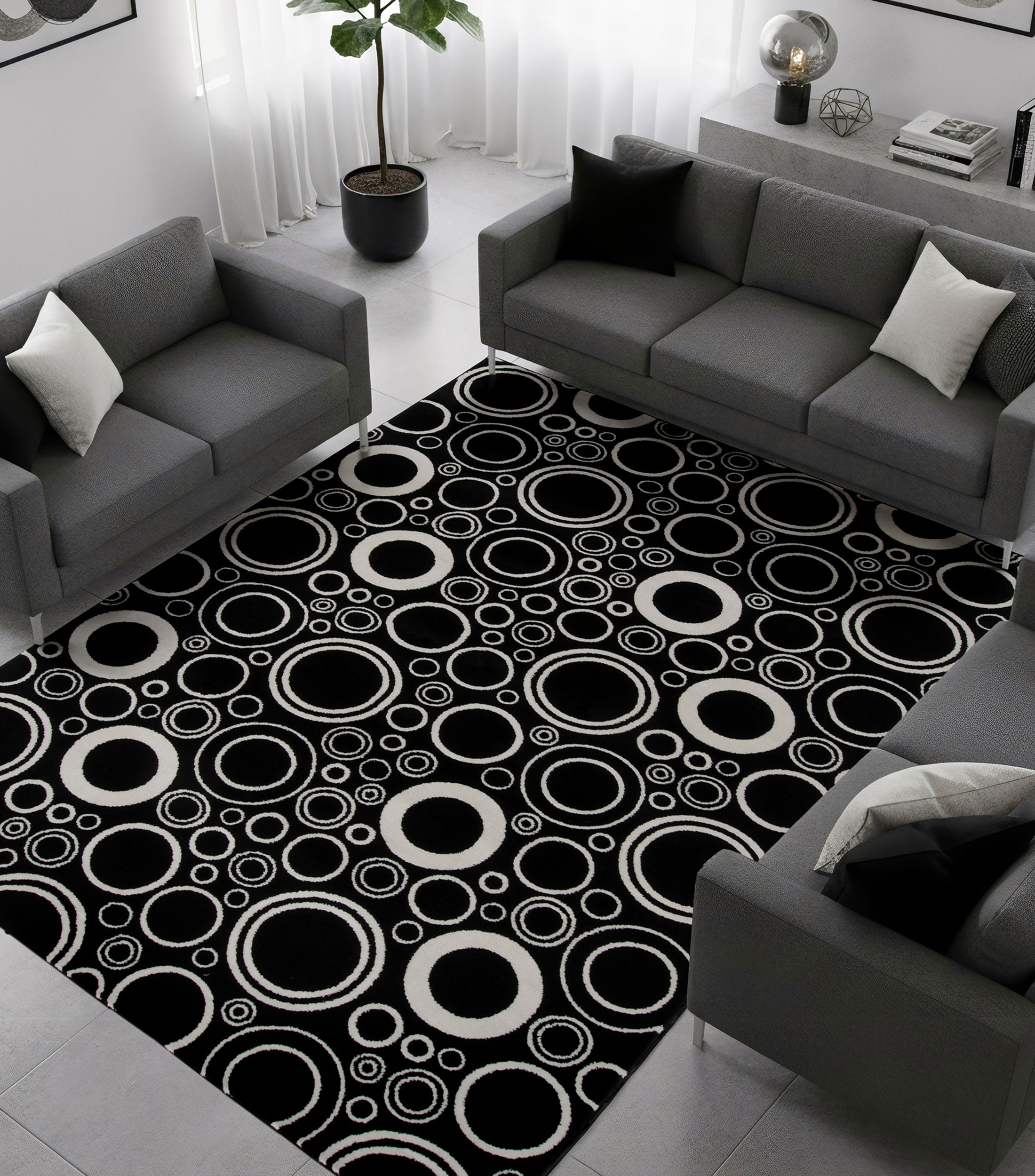 Tapete Decorativo Jackson en Polipropileno 230 x 160 cm