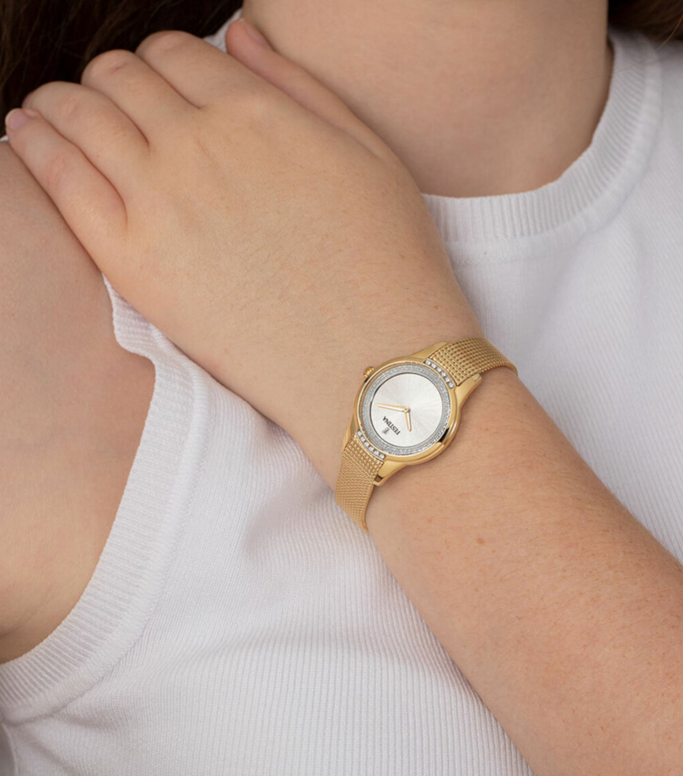 Reloj para Mujer Mademoiselle De Vestir, Dorado