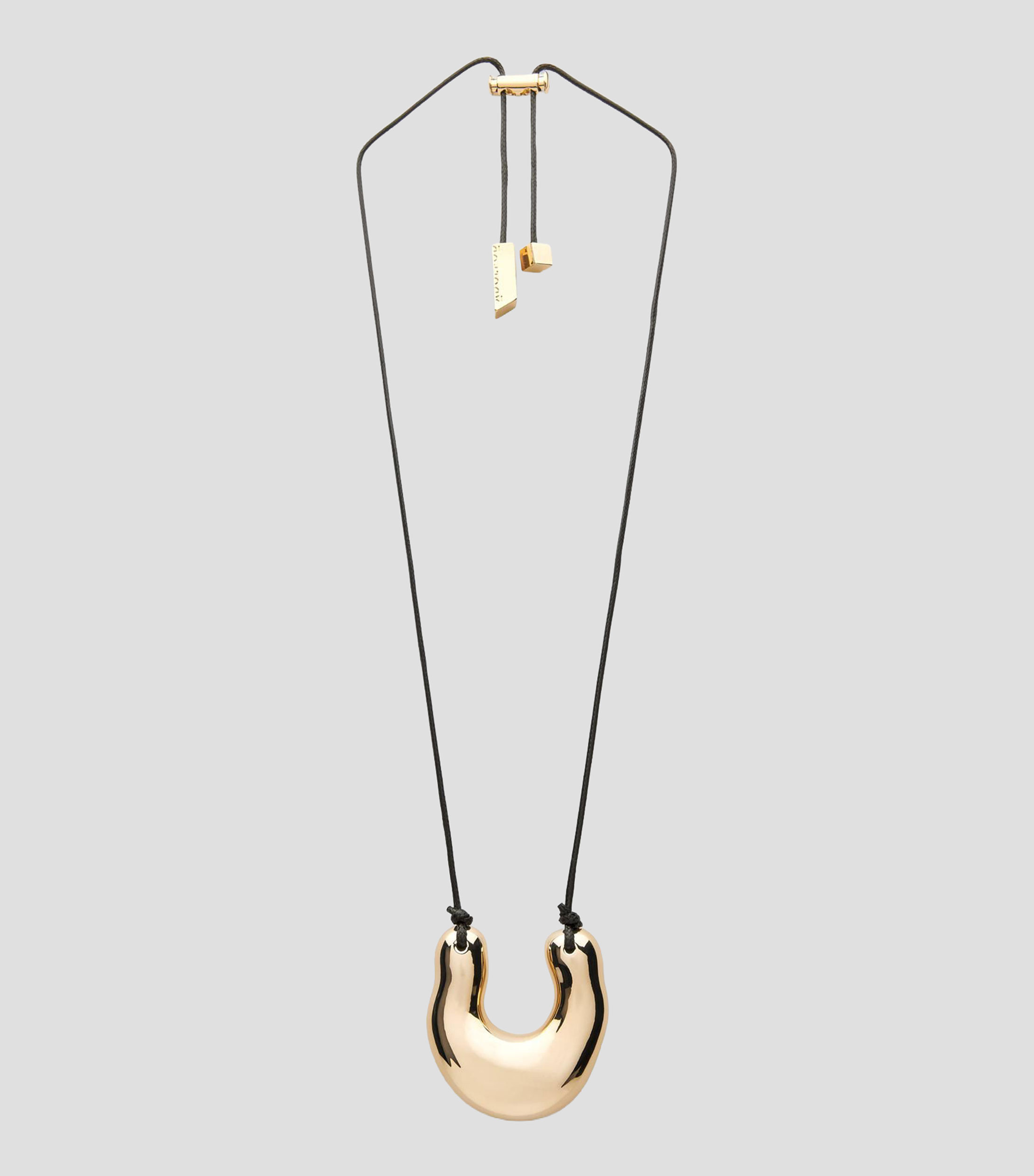 Collar con dije redondo Mujer