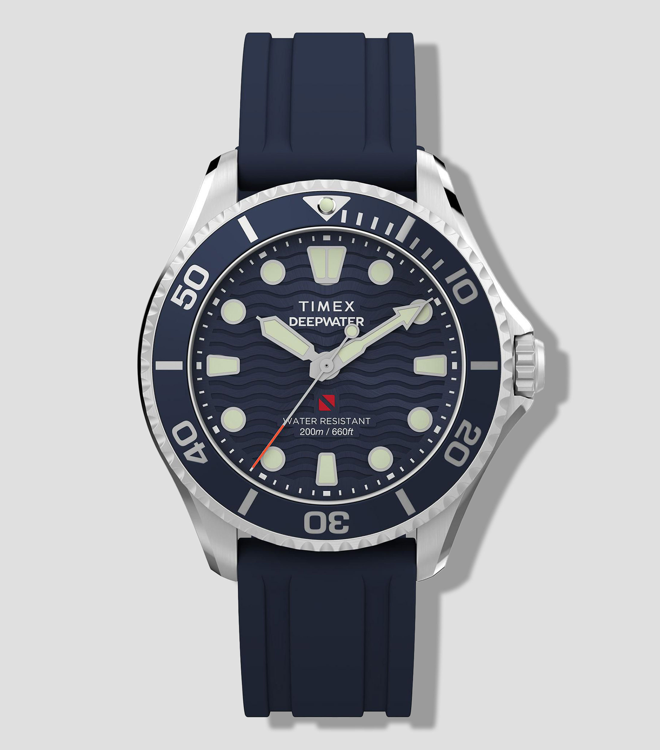 Reloj para Hombre Deepwater Meridian 300 Deportivo Plateado