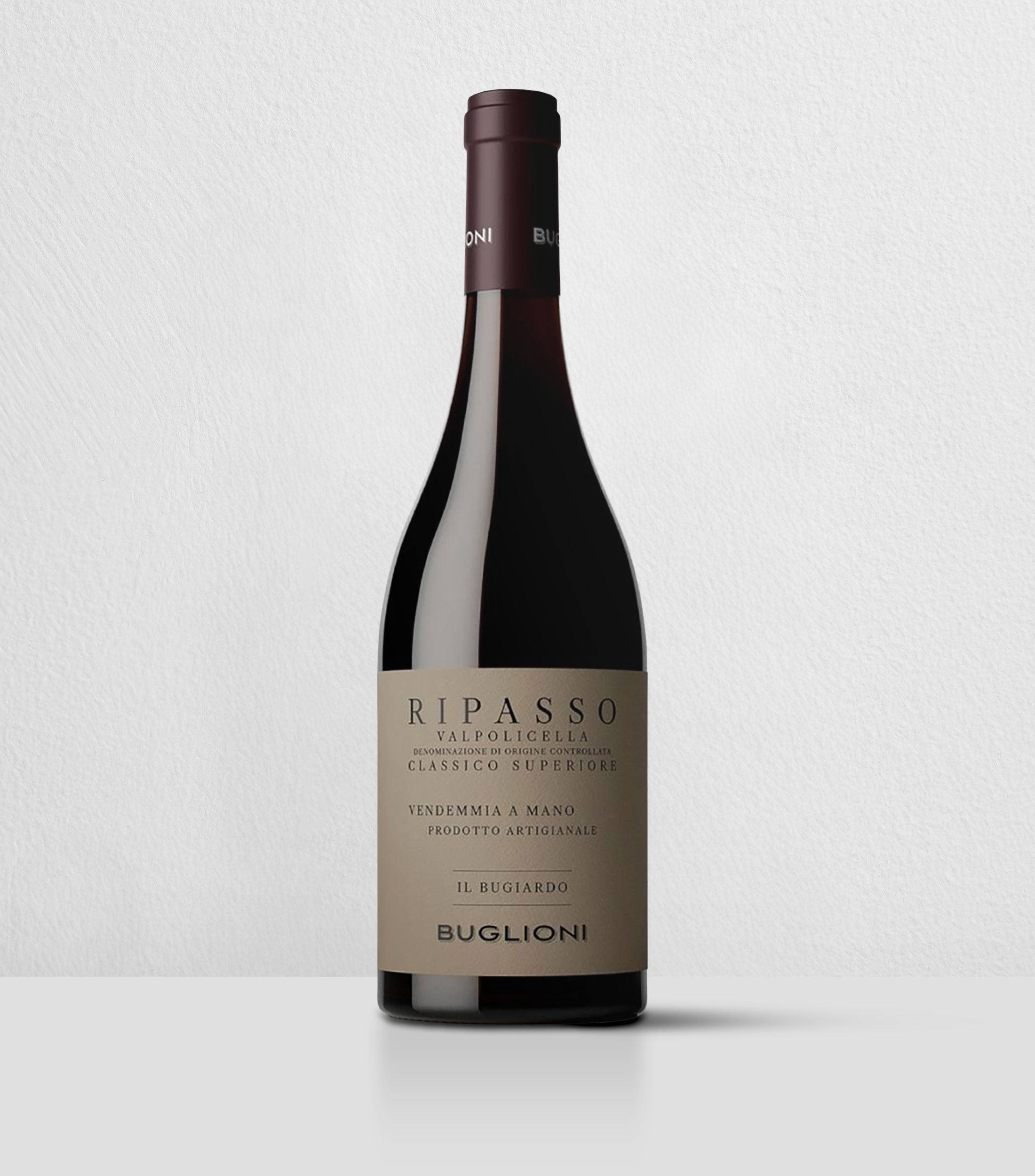 Vino Tinto Corvina Ripasso Bugiardo, 750 ml
