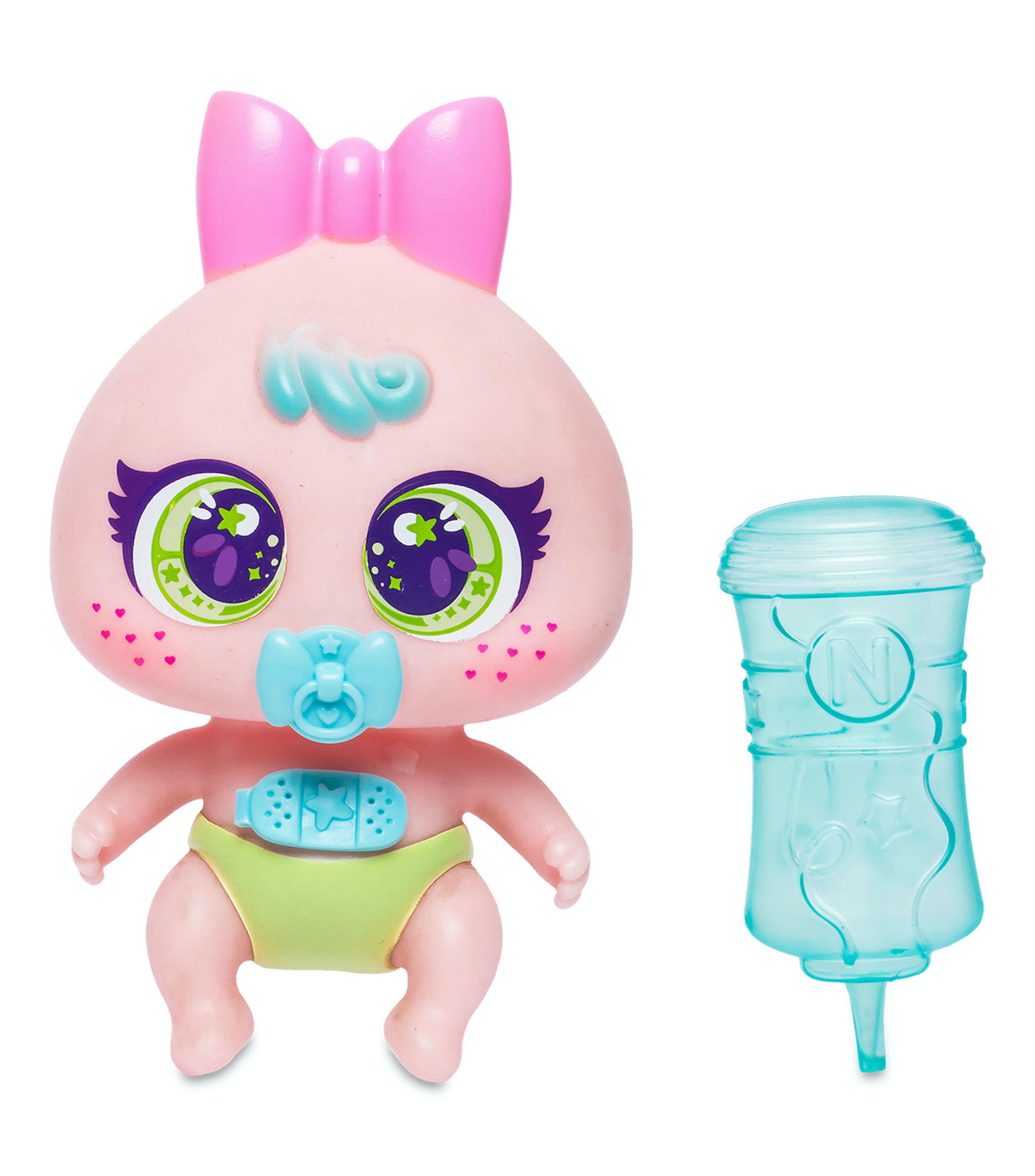 Distroller Mini Neoflobbi Flobbambina Doll – Collectible Toy With Pacifier & Dropper