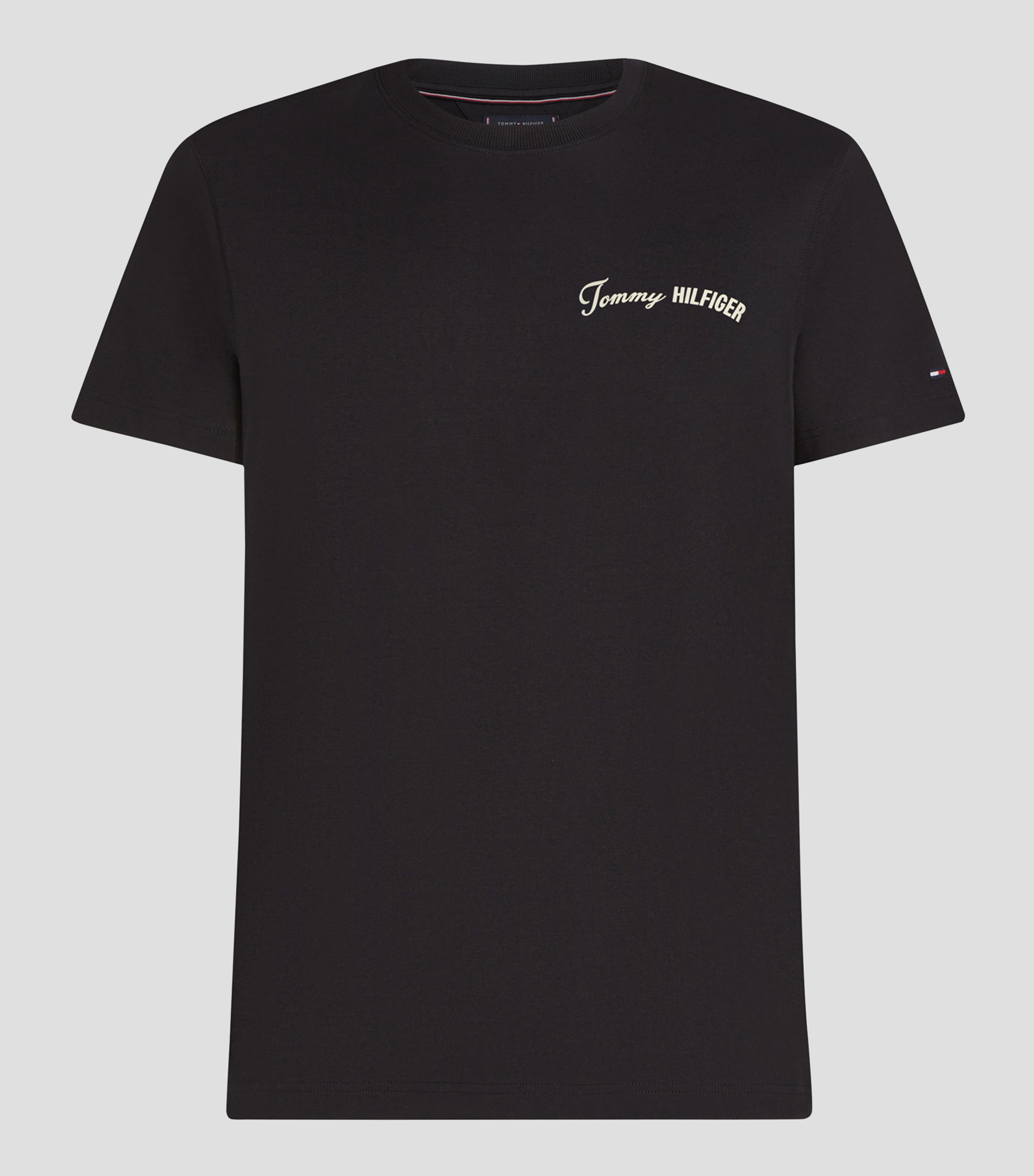 Playera con logo de manga corta Hombre