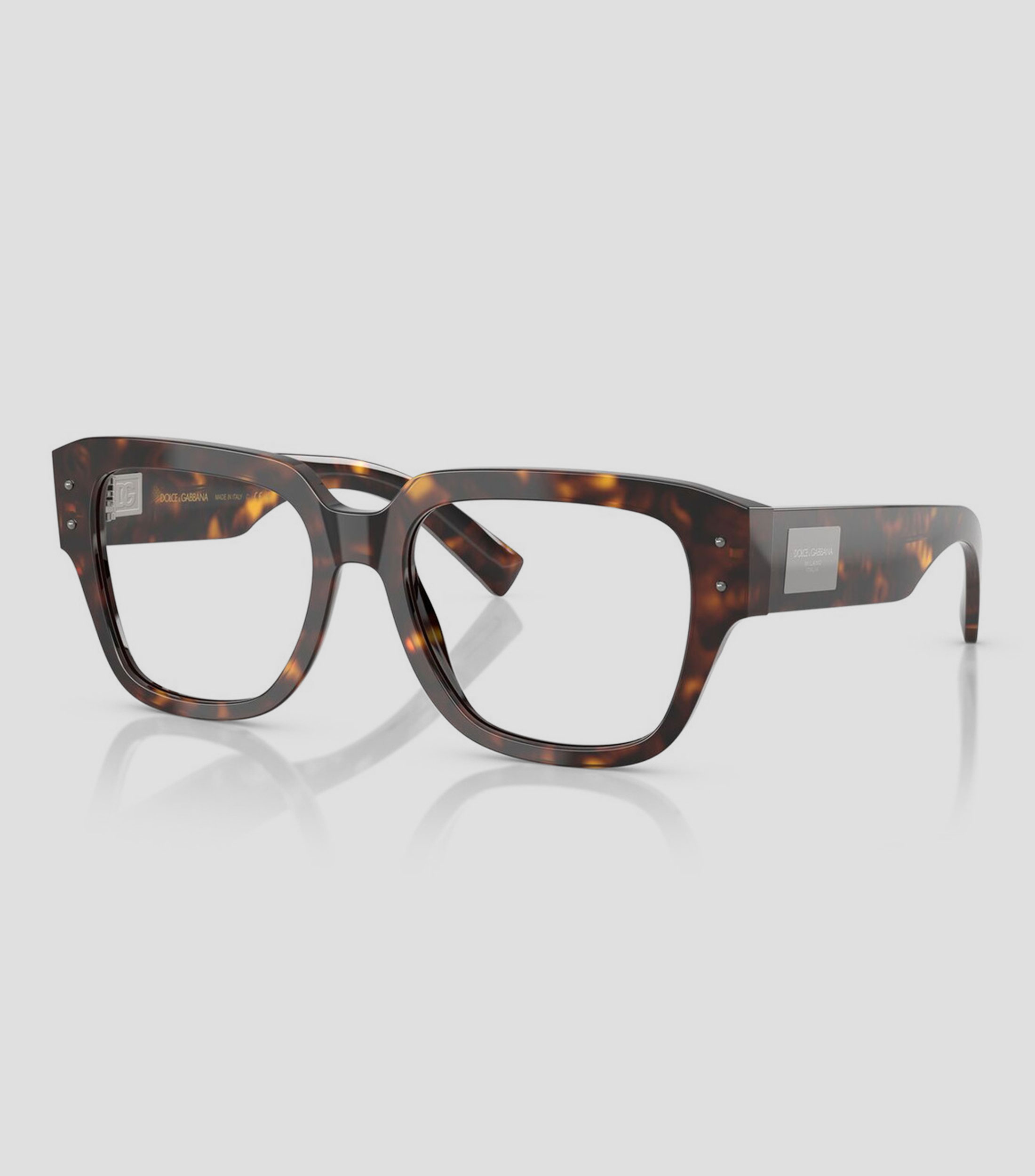 Lentes oftálmicos Cuadrados Carey Hombre