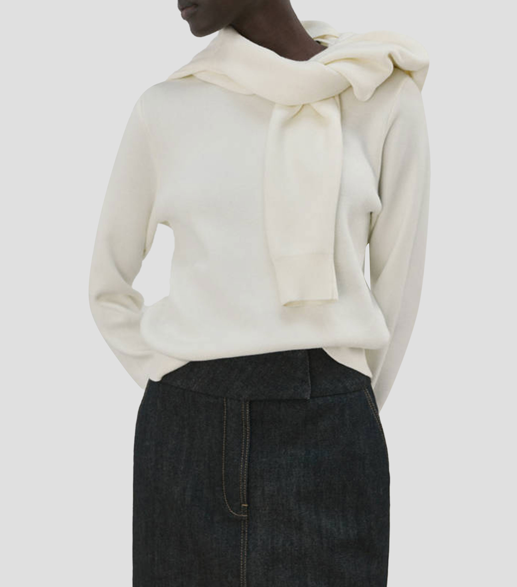 Suéter cuello redondo Mujer