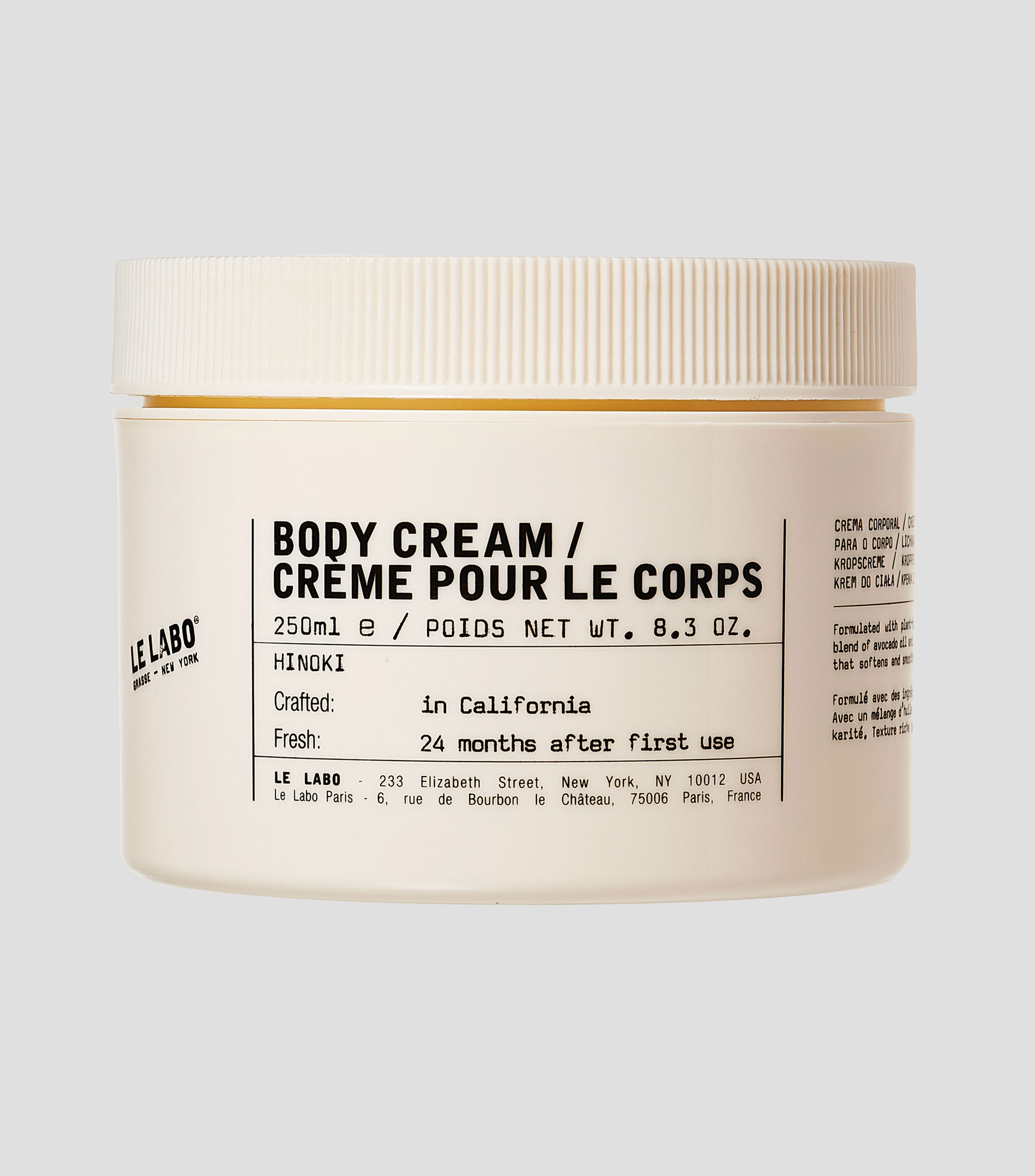 Crema Corporal Hinoki, 250 ml
