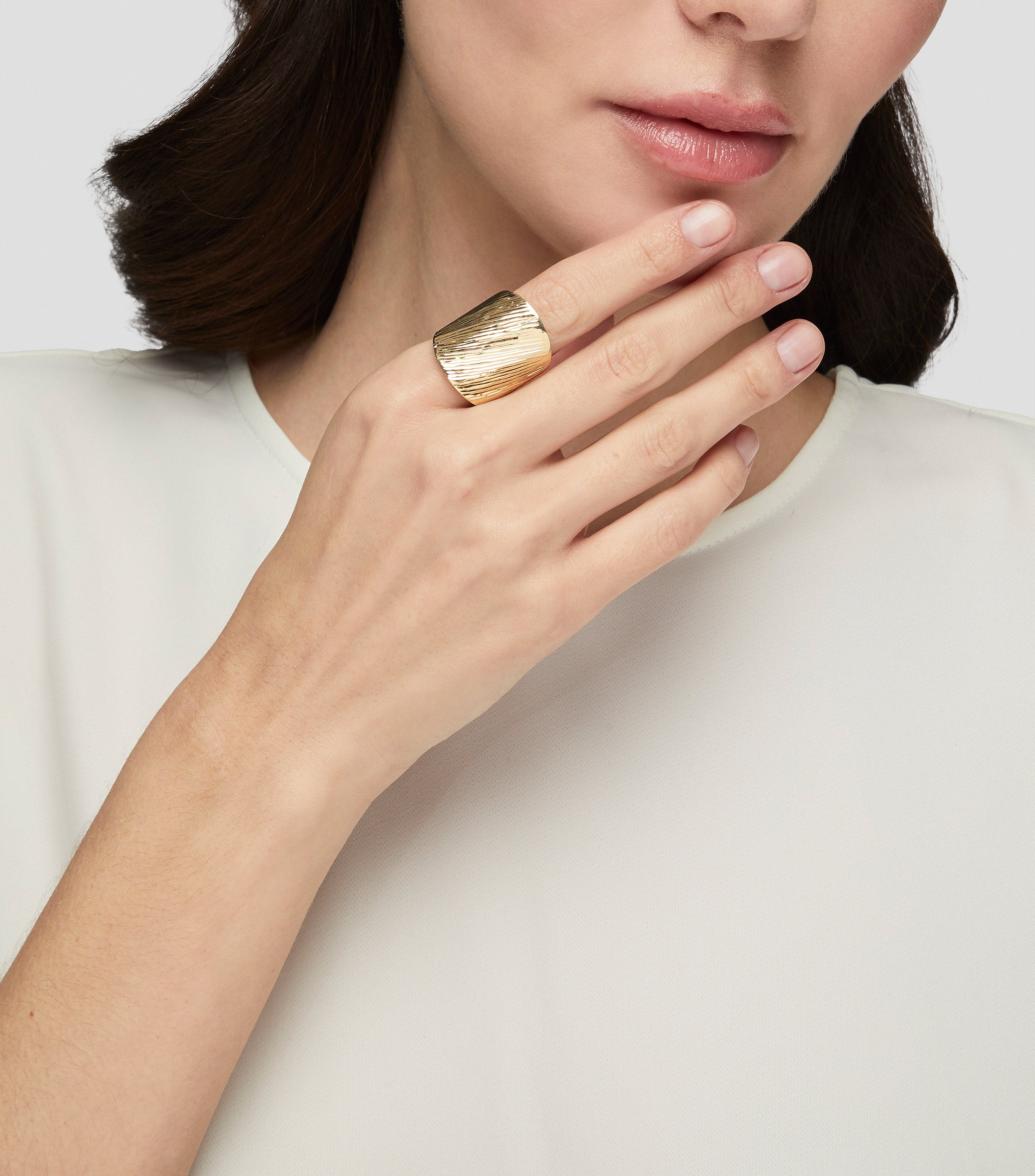 Anillo en oro de 14 kilates Mujer