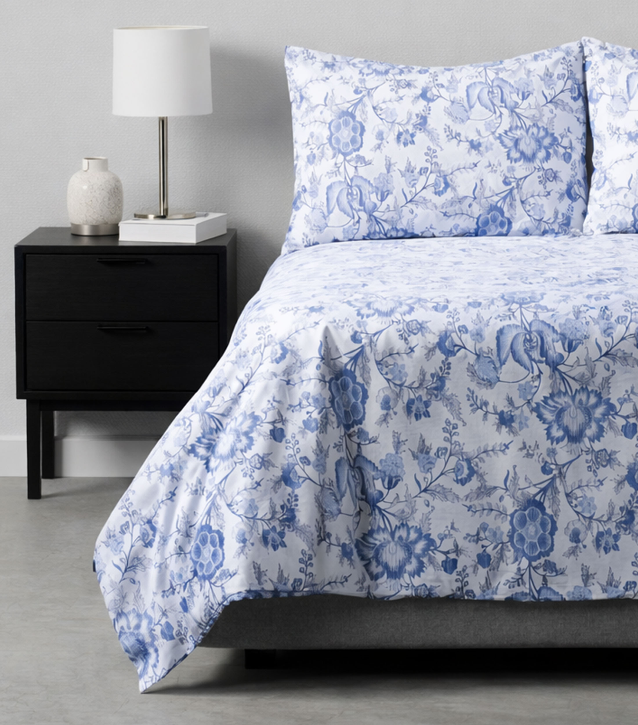Funda para duvet King Size en algodón Manor