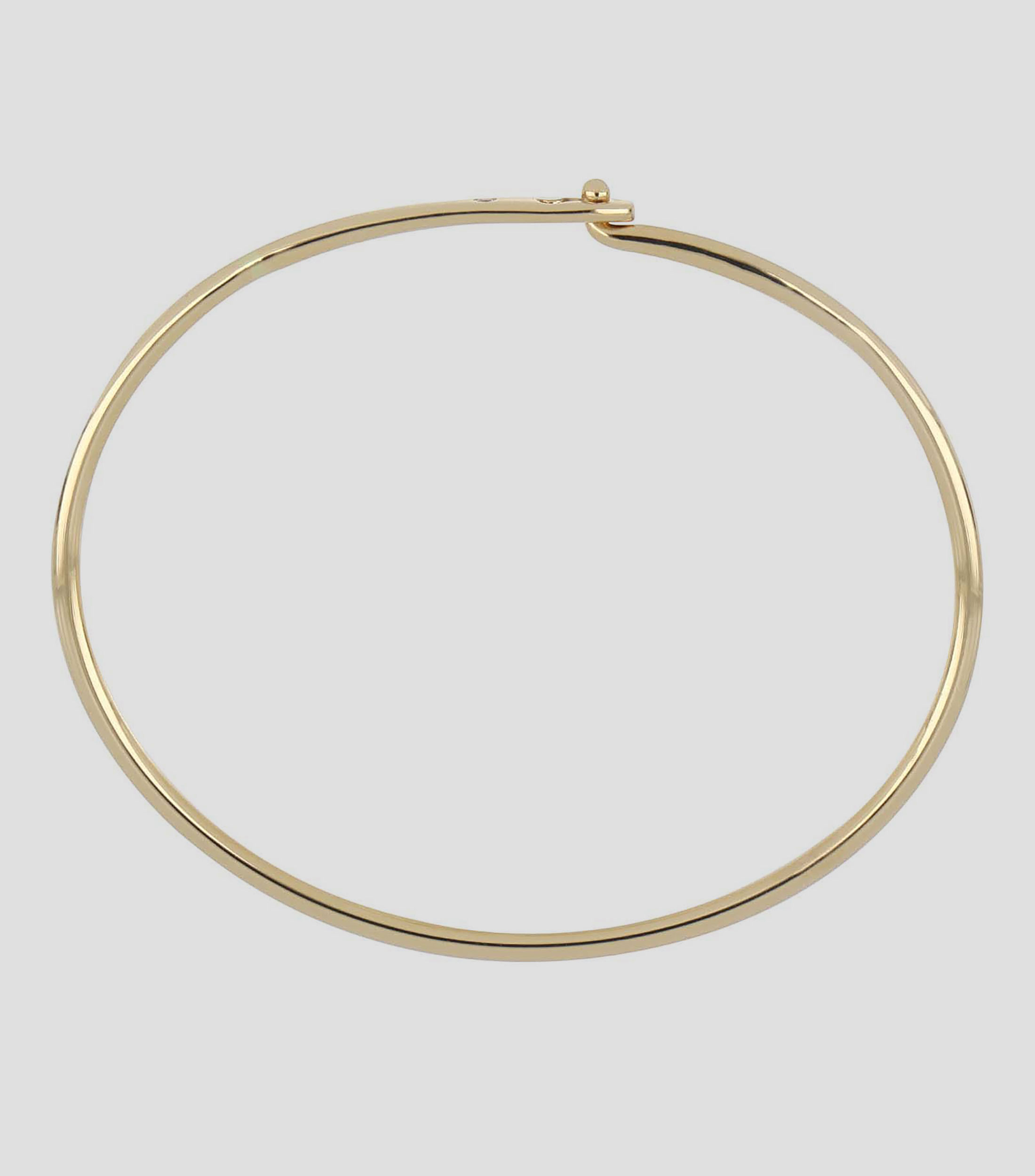 Pulsera Aro en Oro de 18 kilates con Diamante Mujer