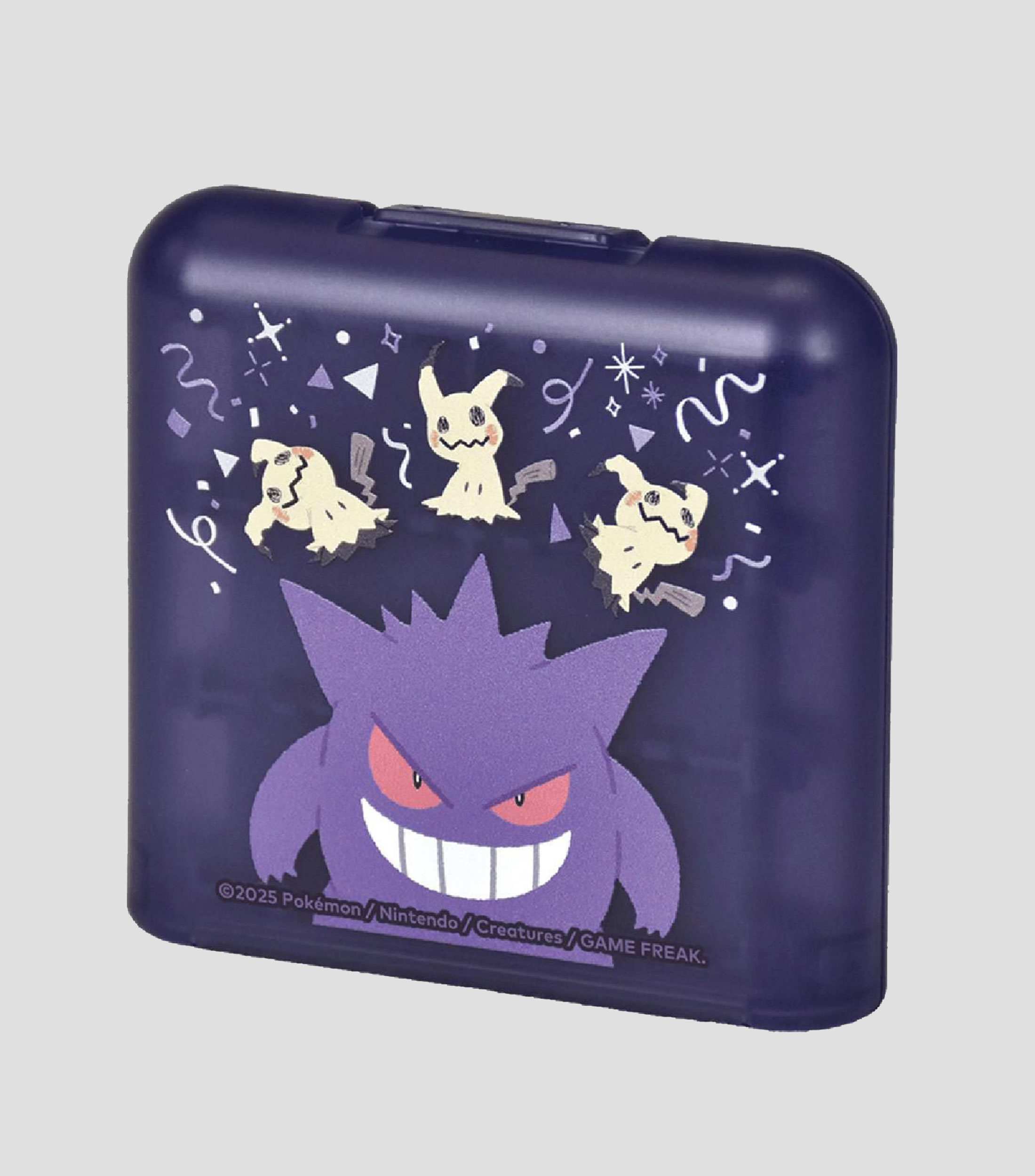 Estuche Nintendo Switch 2 Gengar y Mimikyu para 24 tarjetas de juego