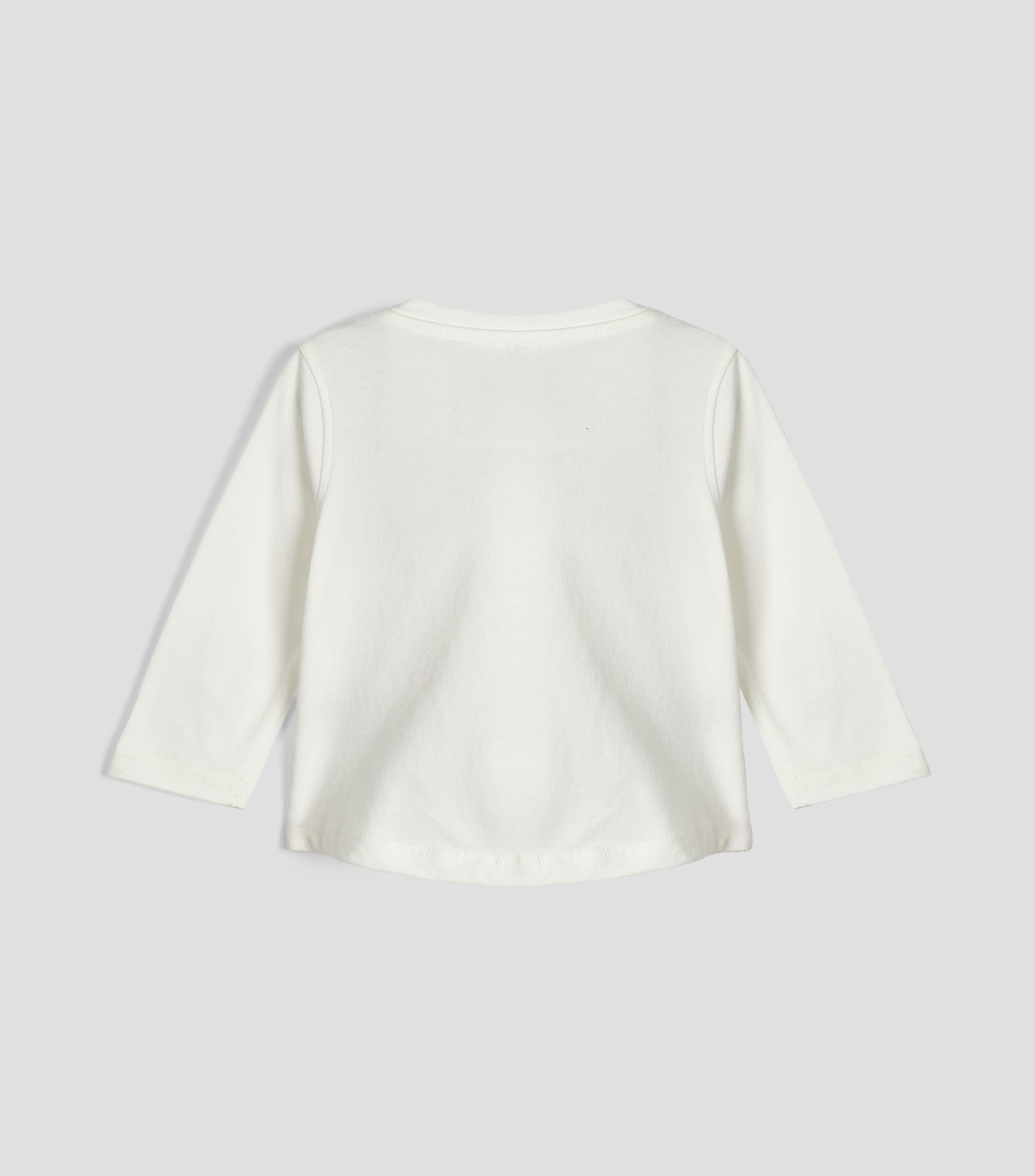Playera cuello redondo manga larga fantasía Bebé