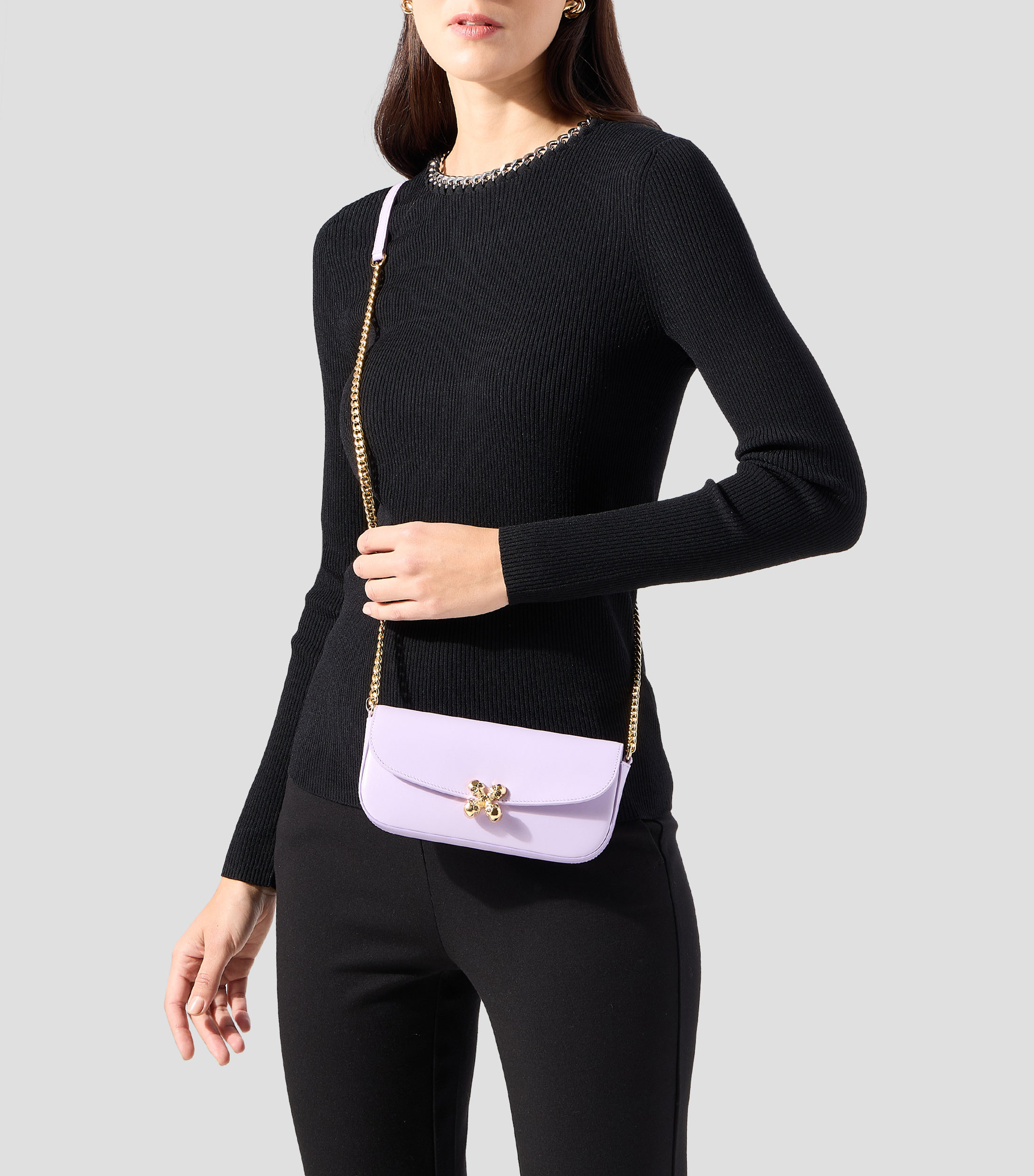 Bolsa Skull Flower Mujer