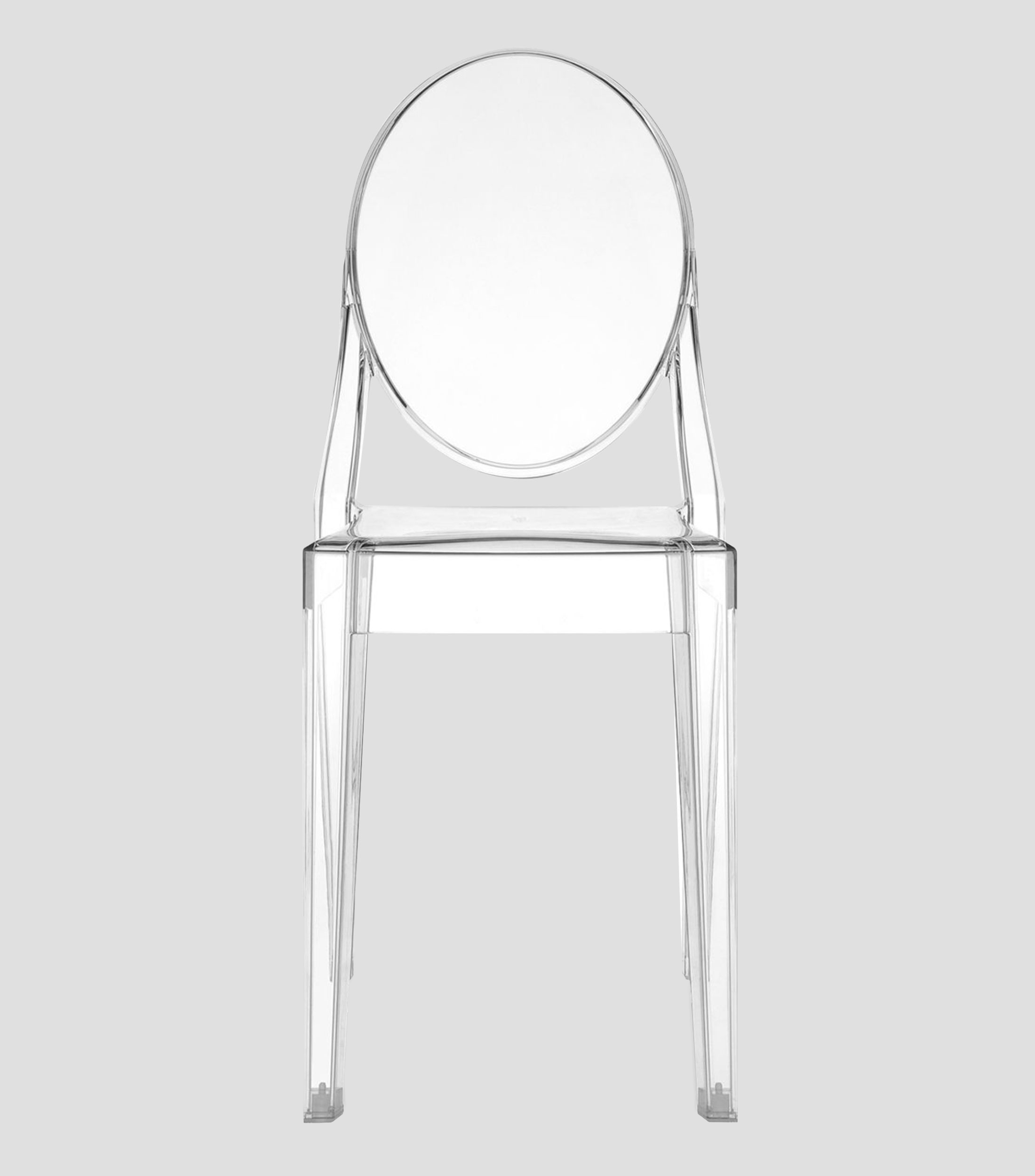 Silla Victoria Ghost en policarbonato transparente