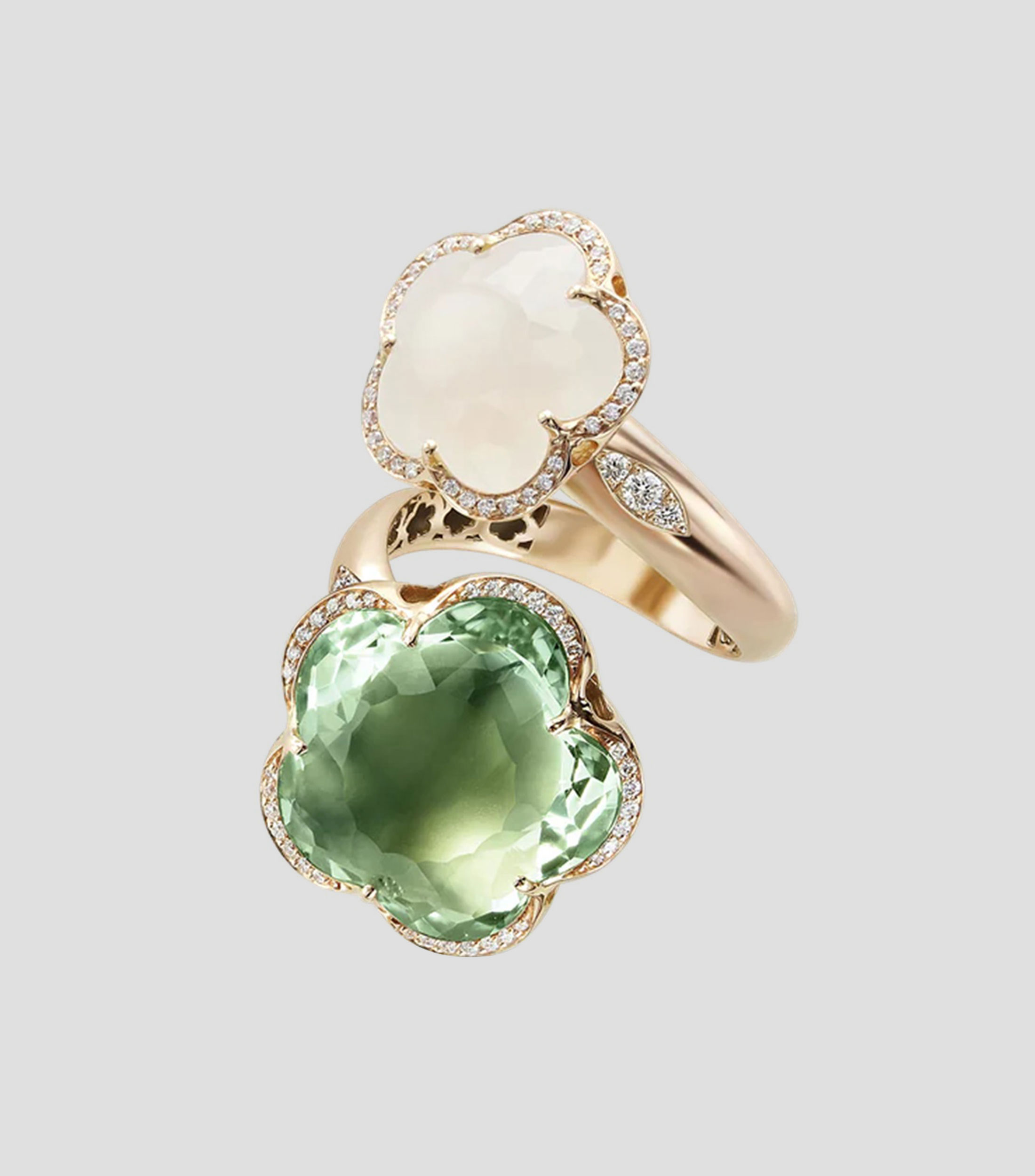 Anillo con Piedra e Incrustaciones Mujer