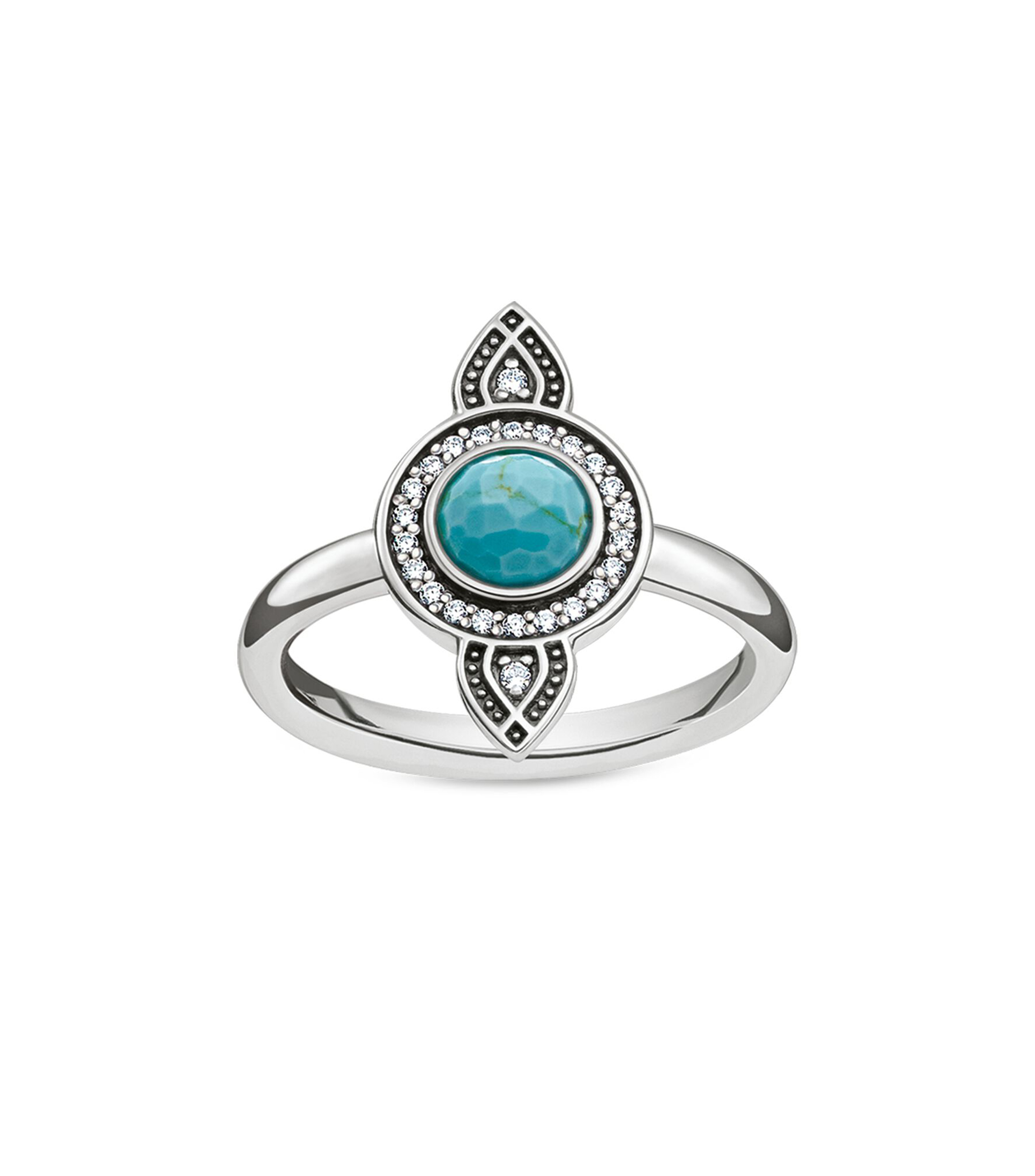 Thomas Sabo Anillo Para Mujer Plata De Ley 925 TR2442-477-7